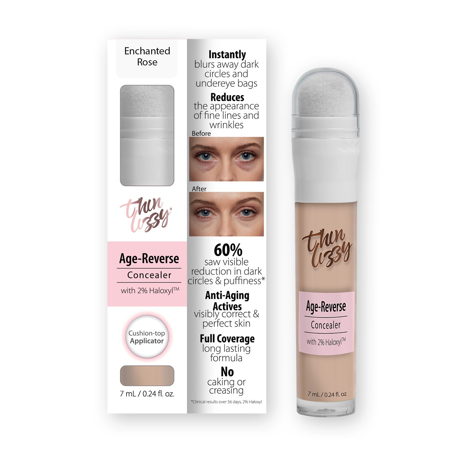 Thin Lizzy Age Reverse Enchanted Rose 7ml - Image 1