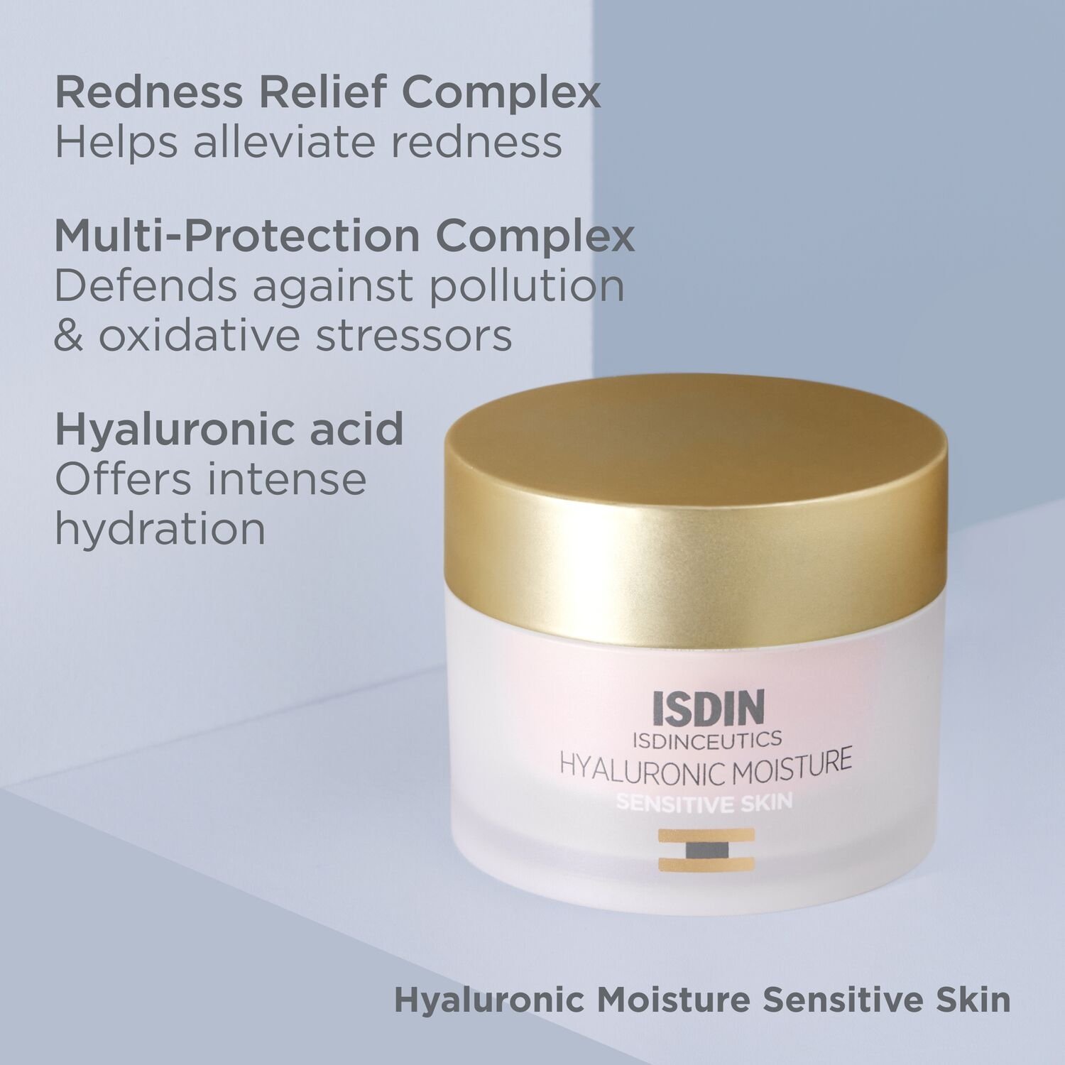 ISDIN Isdinceutics Hyaluronic Moisture Cream Sensitive Skin 50g - Image 7