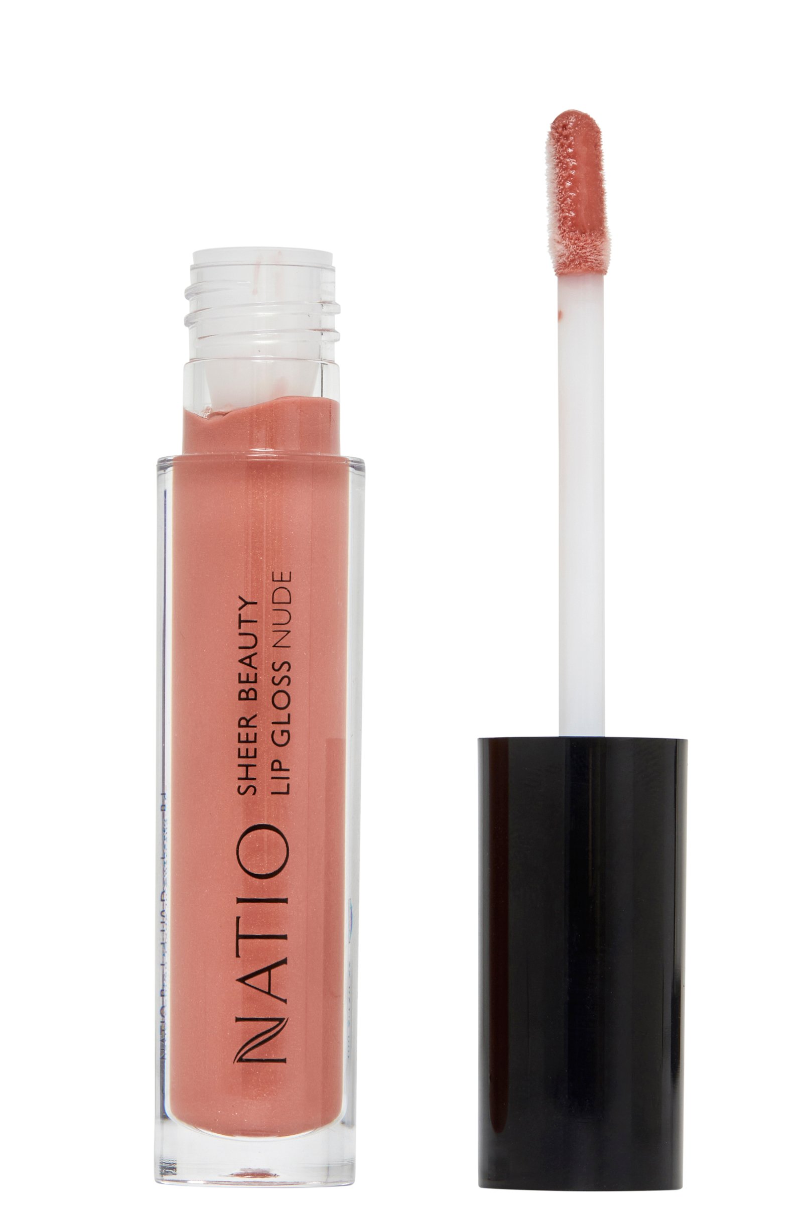 Natio Sheer Beauty Lip Gloss Nude 4ml - Image 1