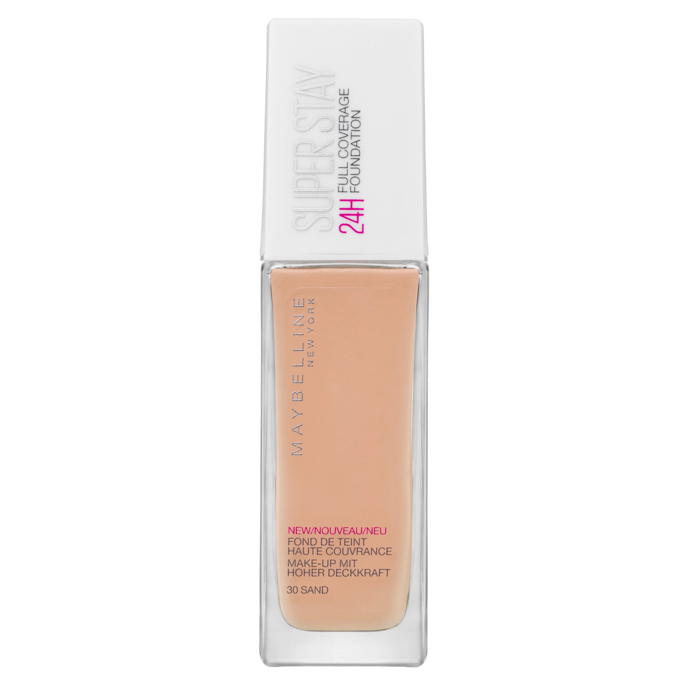 Maybelline SuperStay 24HR Foundation 030 Sand 1 each - Image 1