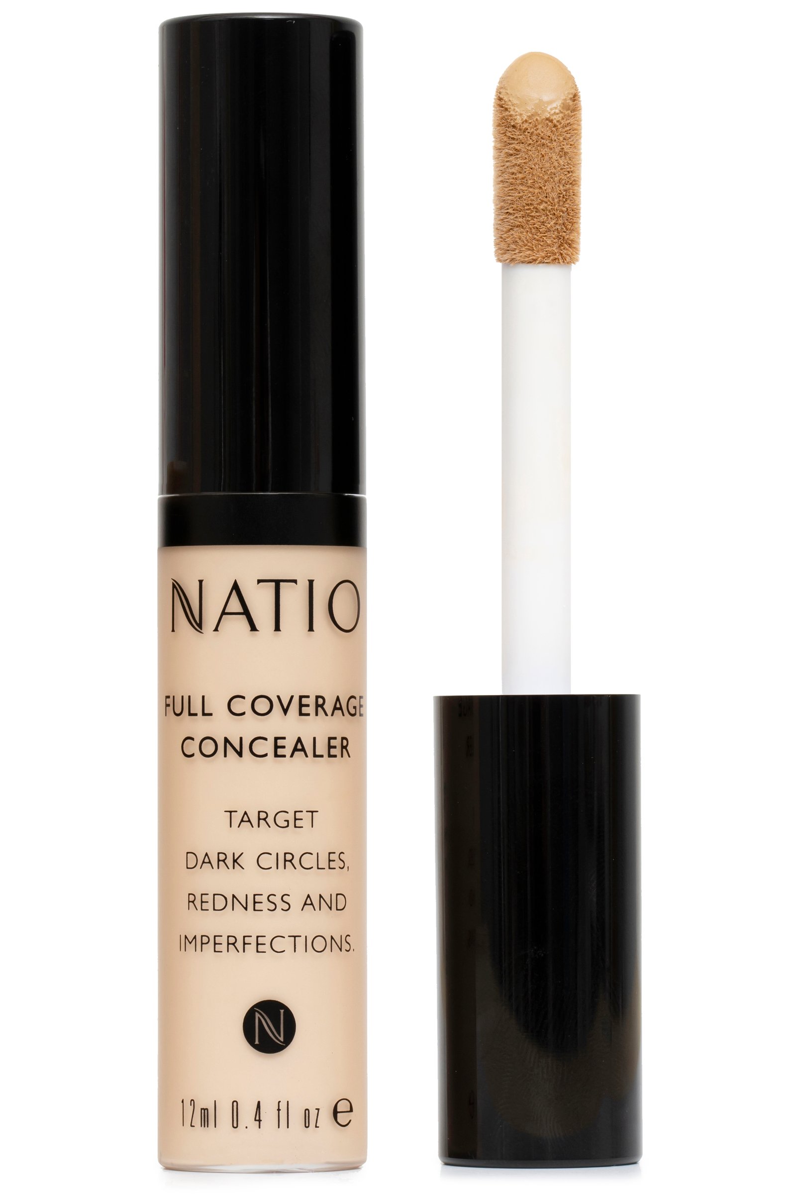 Natio Full Coverage Concealer Light 12ml - Image 1
