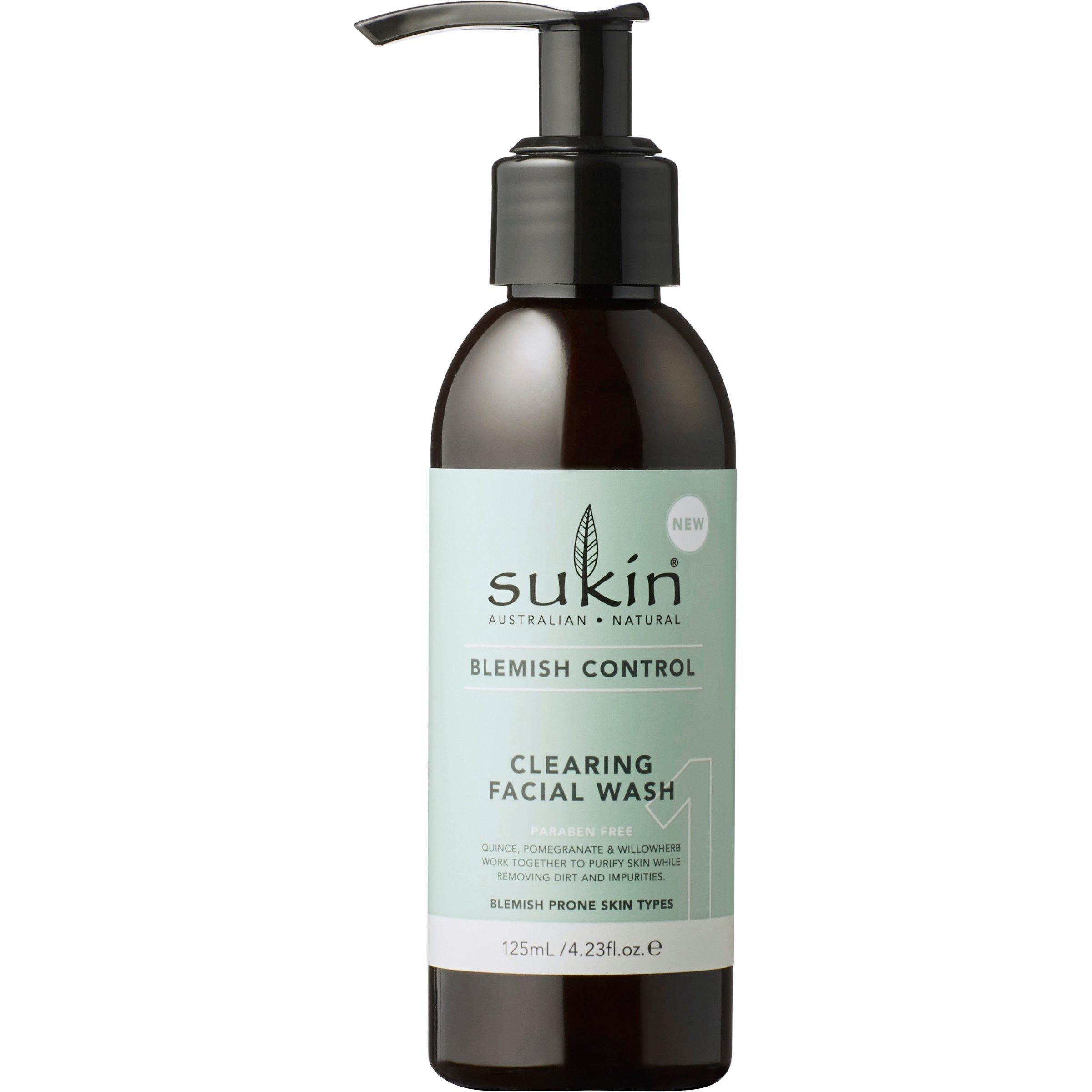 Sukin Blemish Control Clearing Facial Wash 125ml - Image 8