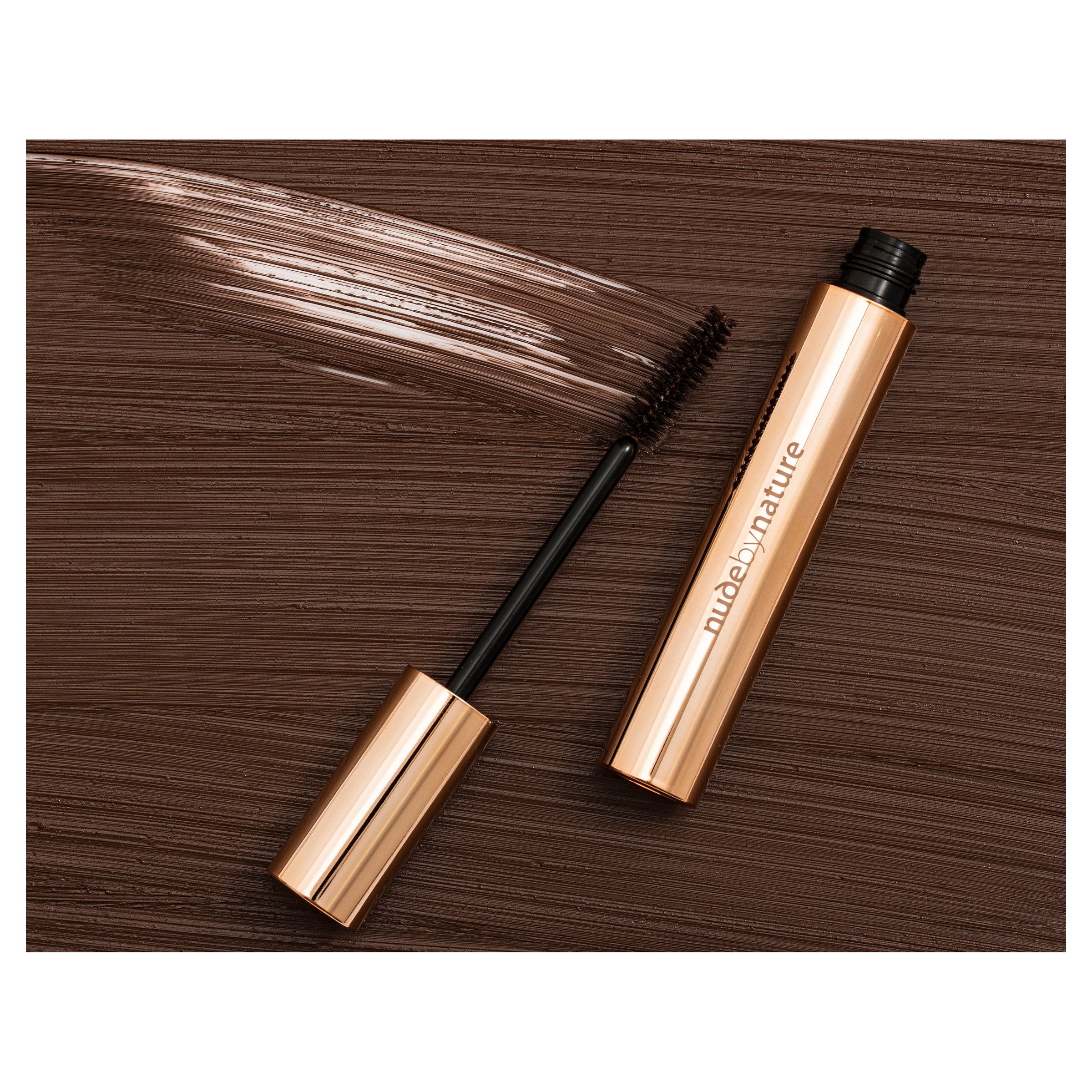 Nude By Nature Absolute Volumising Mascara 02 Brown 1 each - Image 3