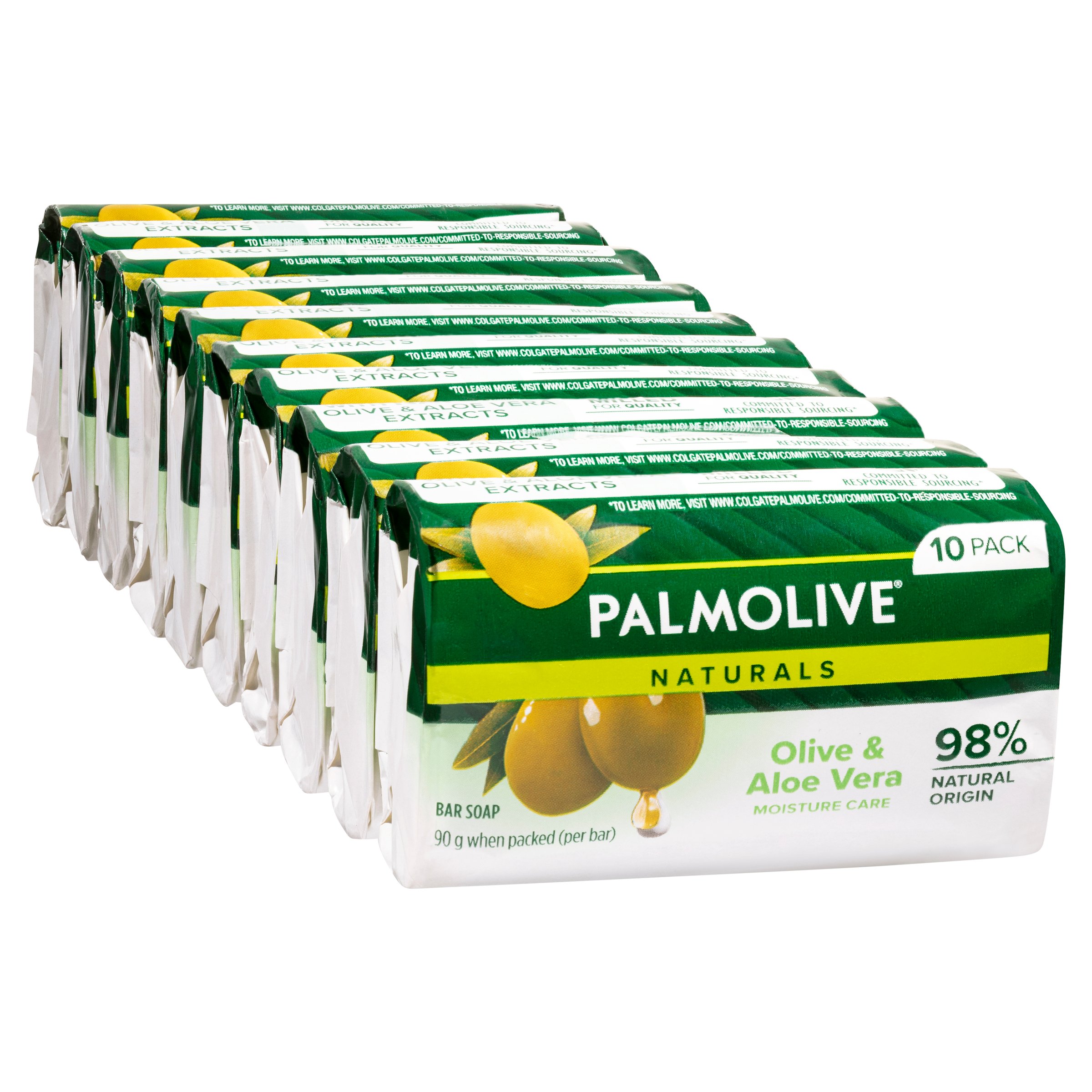 Palmolive Naturals Soap Aloe and Olive 90g - 10 pack - Image 7