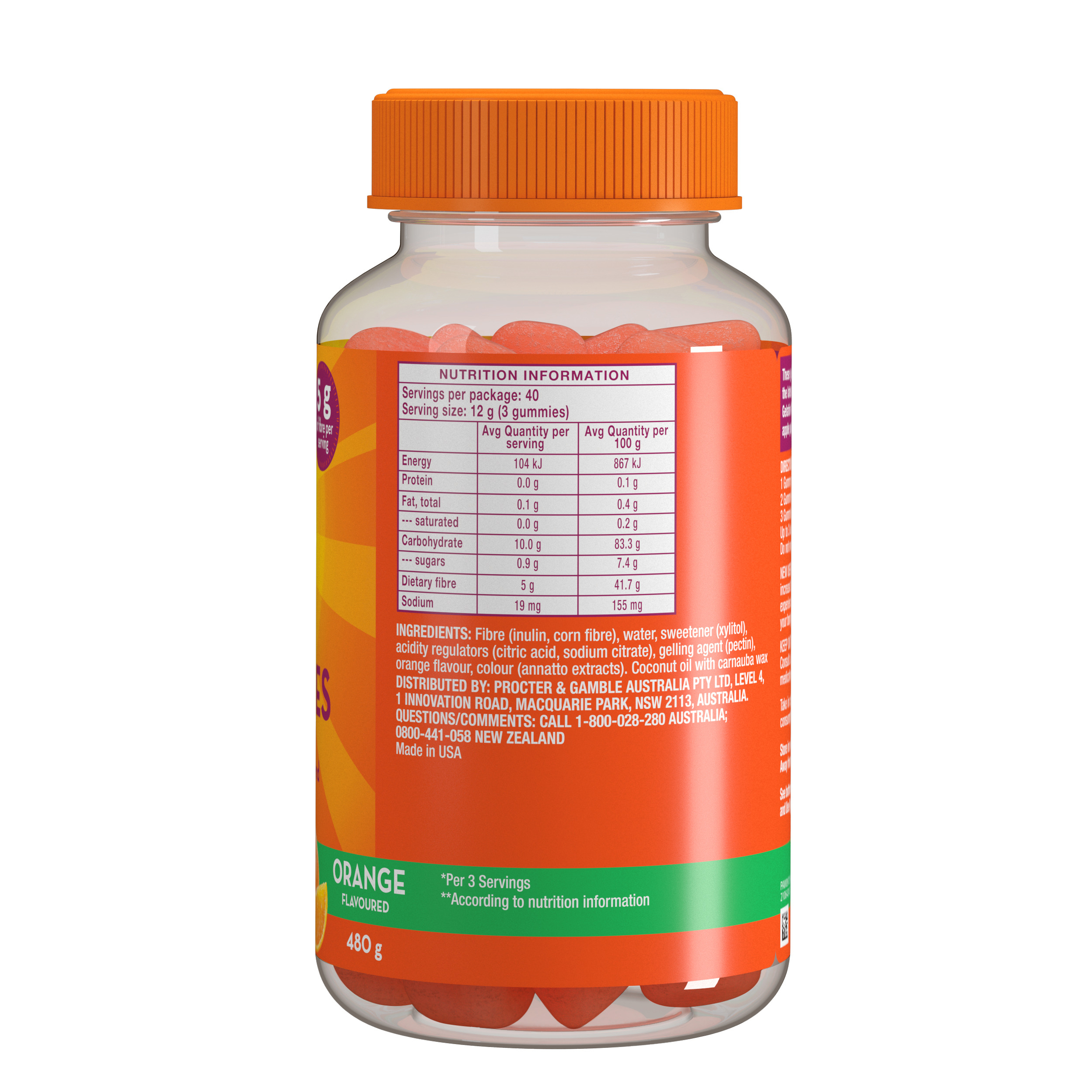 Metamucil Gummies 120 each - Image 2