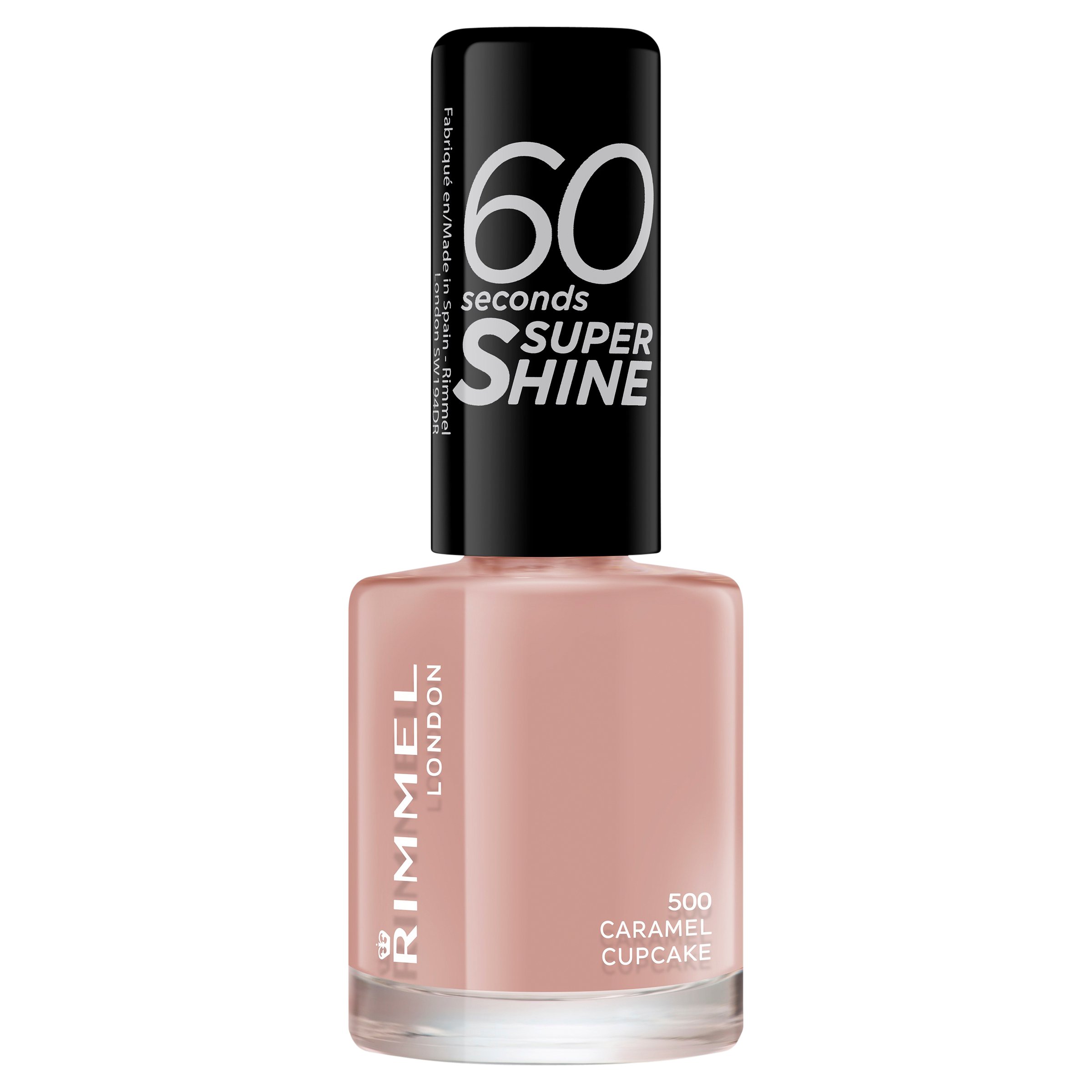 Rimmel 60 Seconds Nail Polish 500 Caramel Cupcake 8ml - Image 2