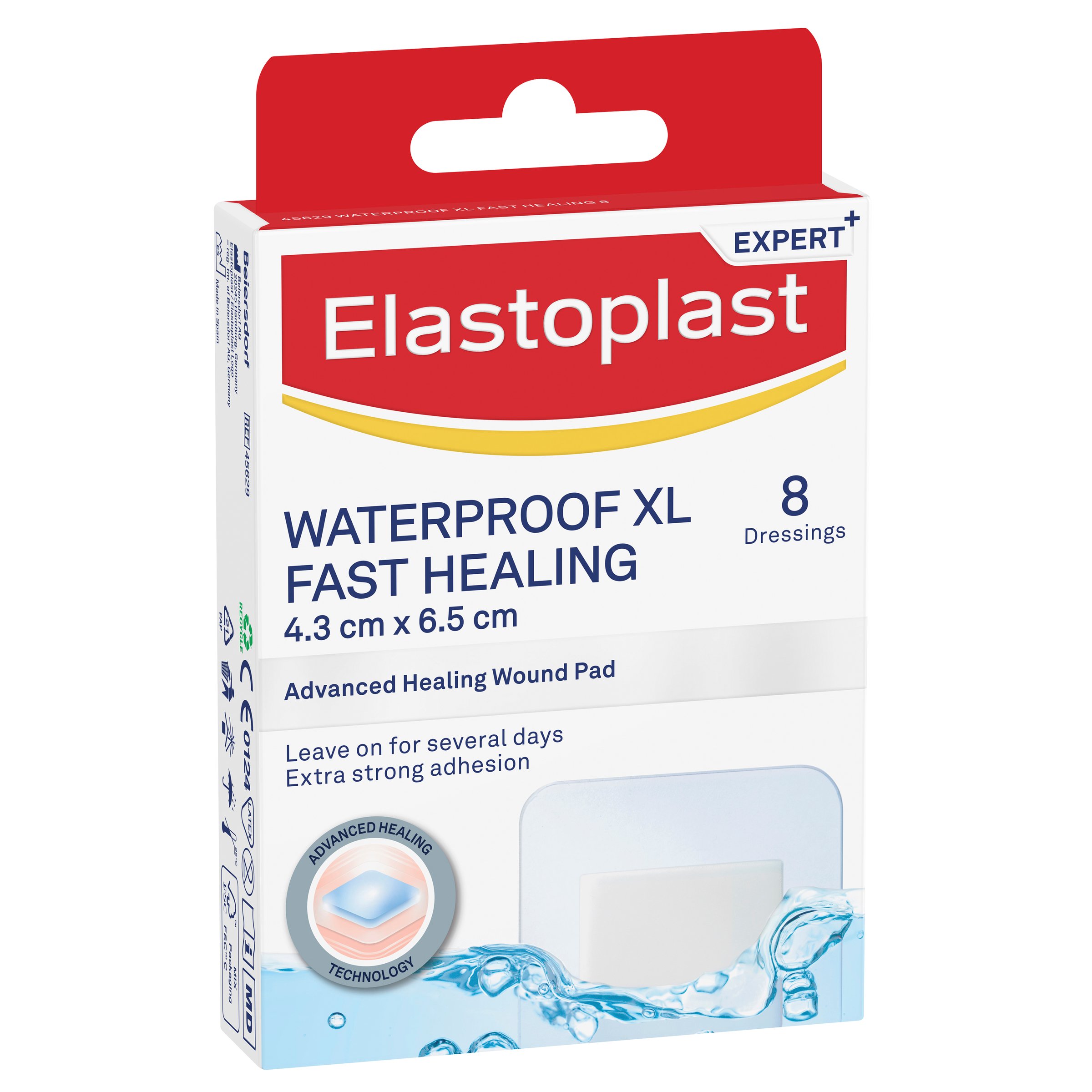Elastoplast Waterproof Fastheal Dress XL 8 pack - Image 8