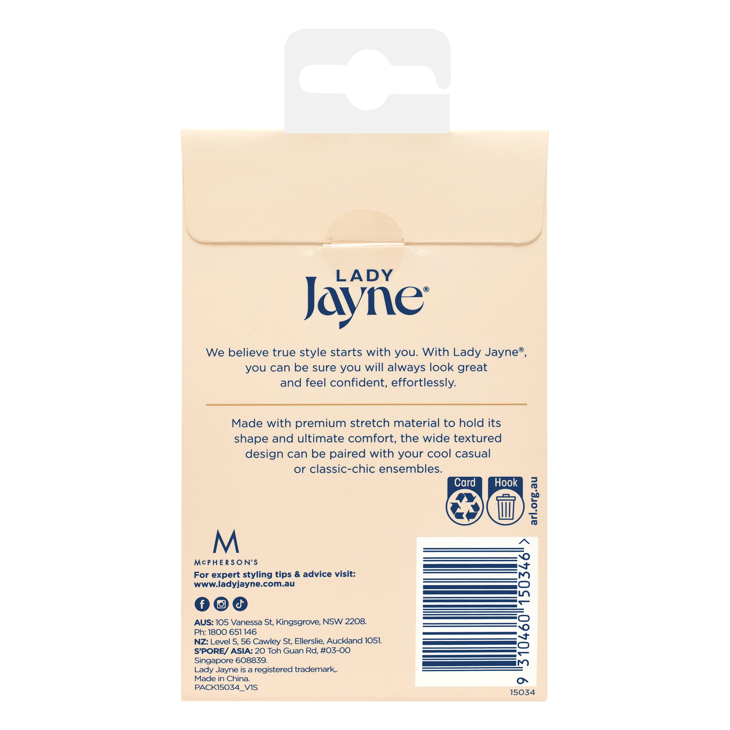 Lady Jayne Fashion Bandeau 1 each - Image 2