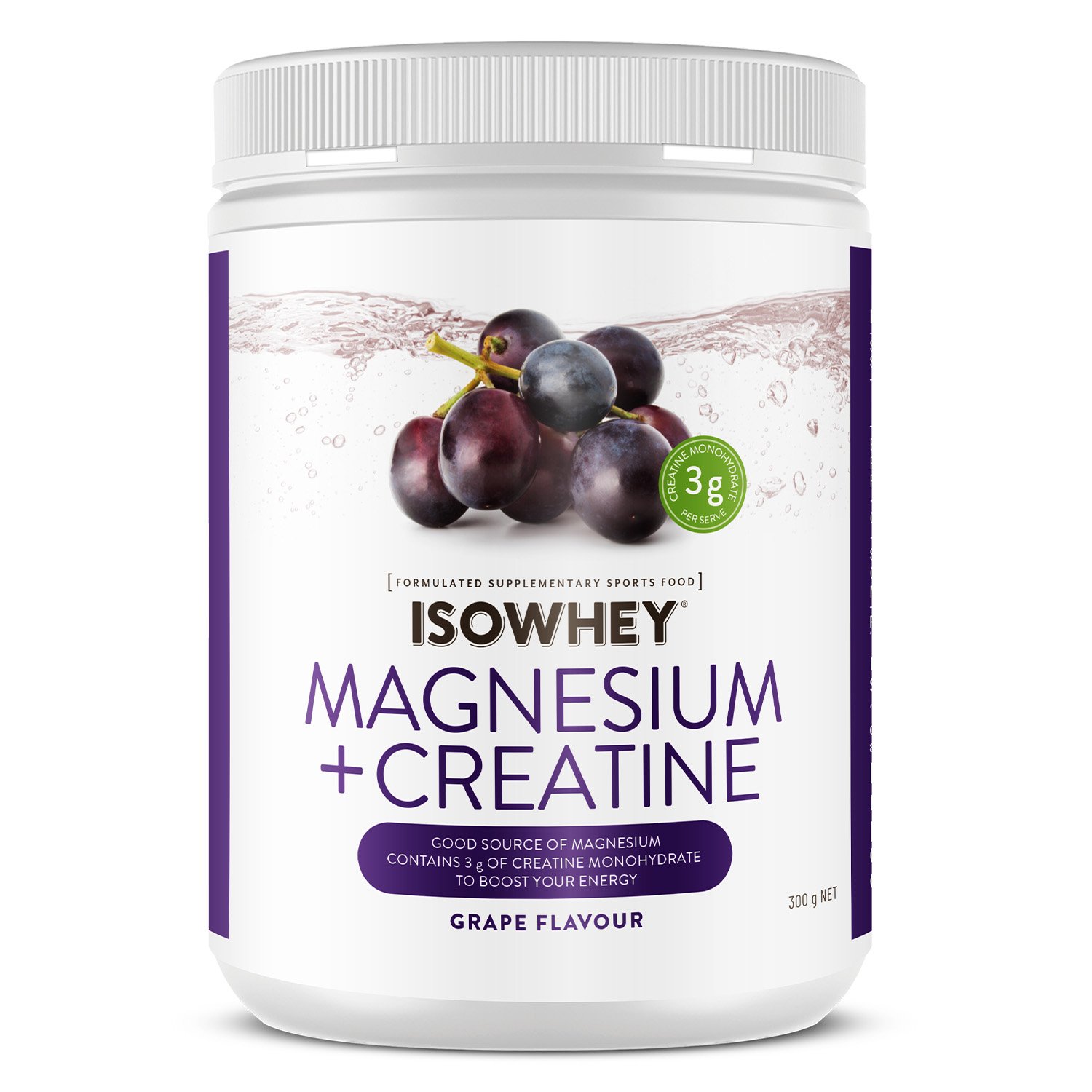 Isowhey Magnesium + Creatine 300g - Image 1