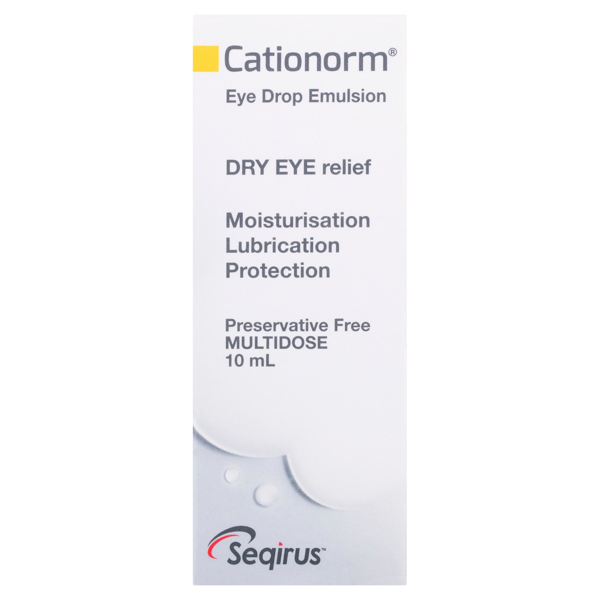 Cationorm Preservative Free Multidose 10ml - Image 1