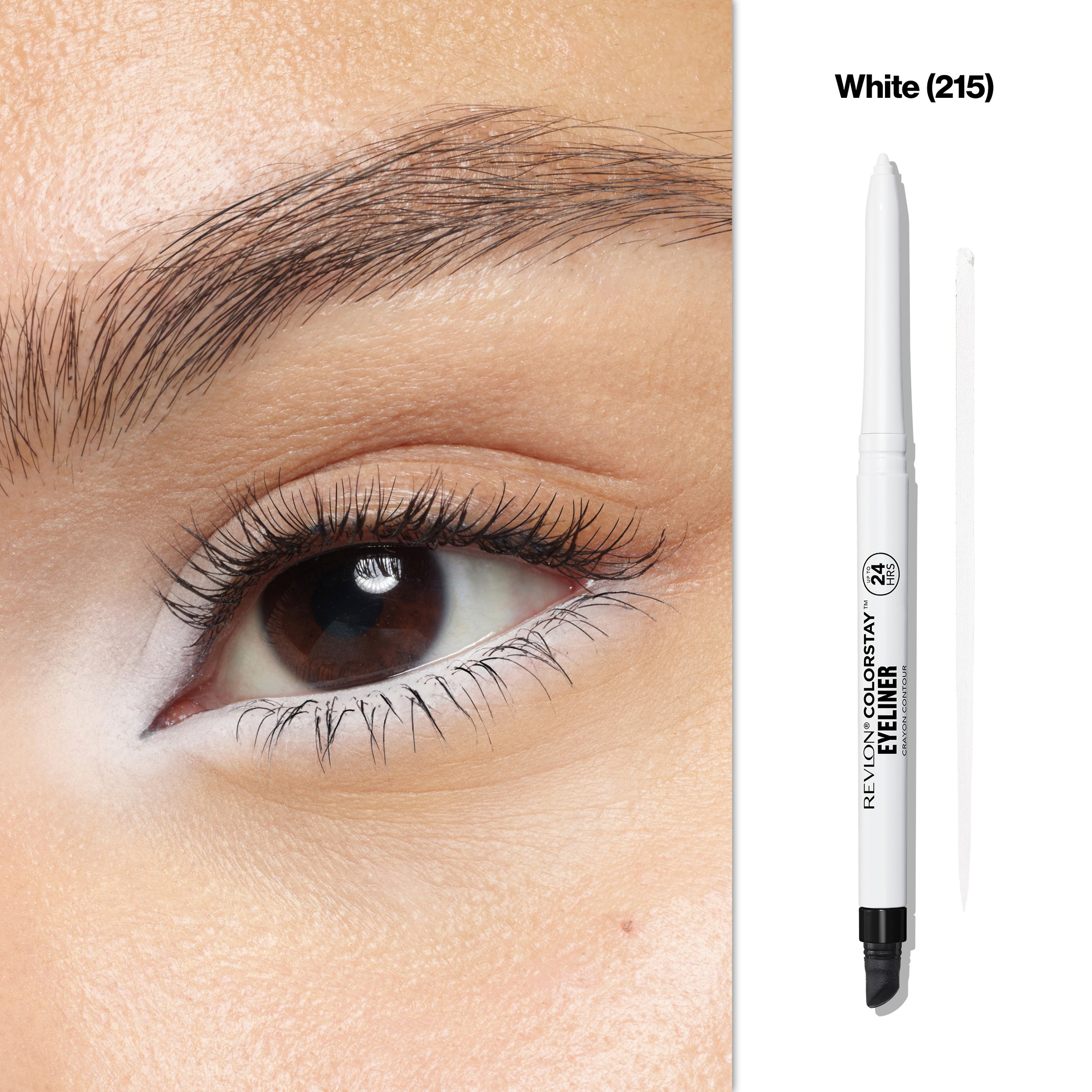Revlon Colorstay Eyeliner Pencil - White 0.28g - Image 4