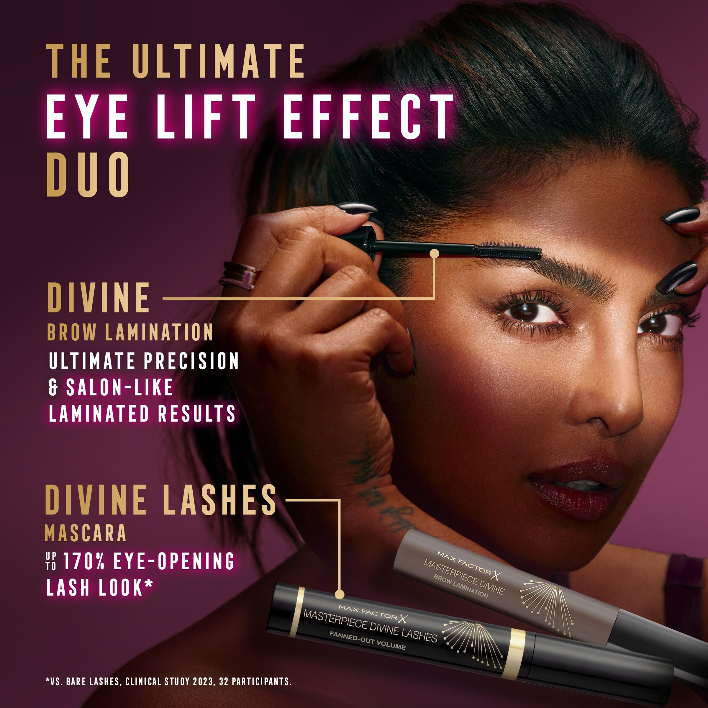 Max Factor Divine Lashes Mascara Volume Mascara Rich Black 001 - 8ml - Image 4