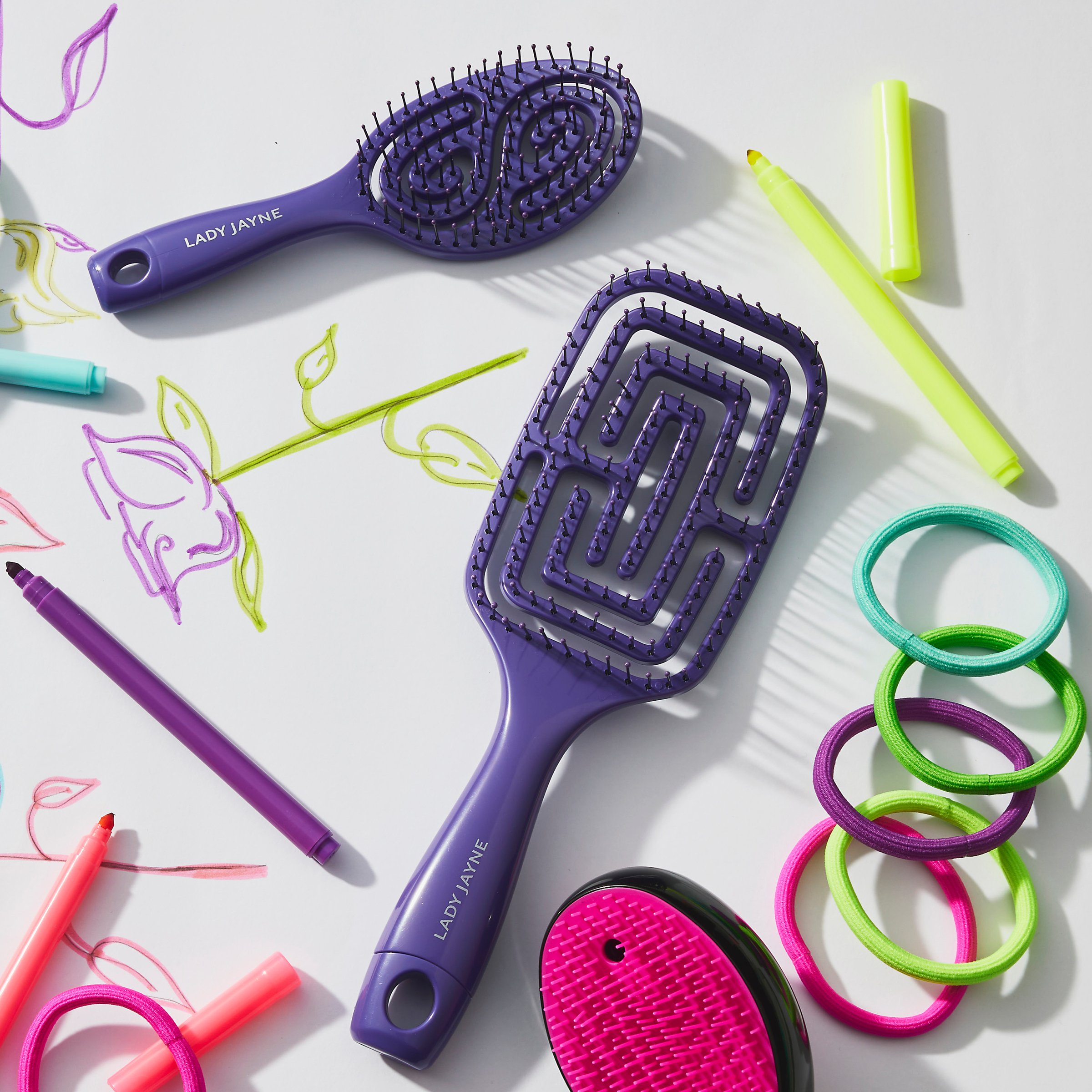 Lady Jayne Flexi Glide Brush Large 1 each - Image 3