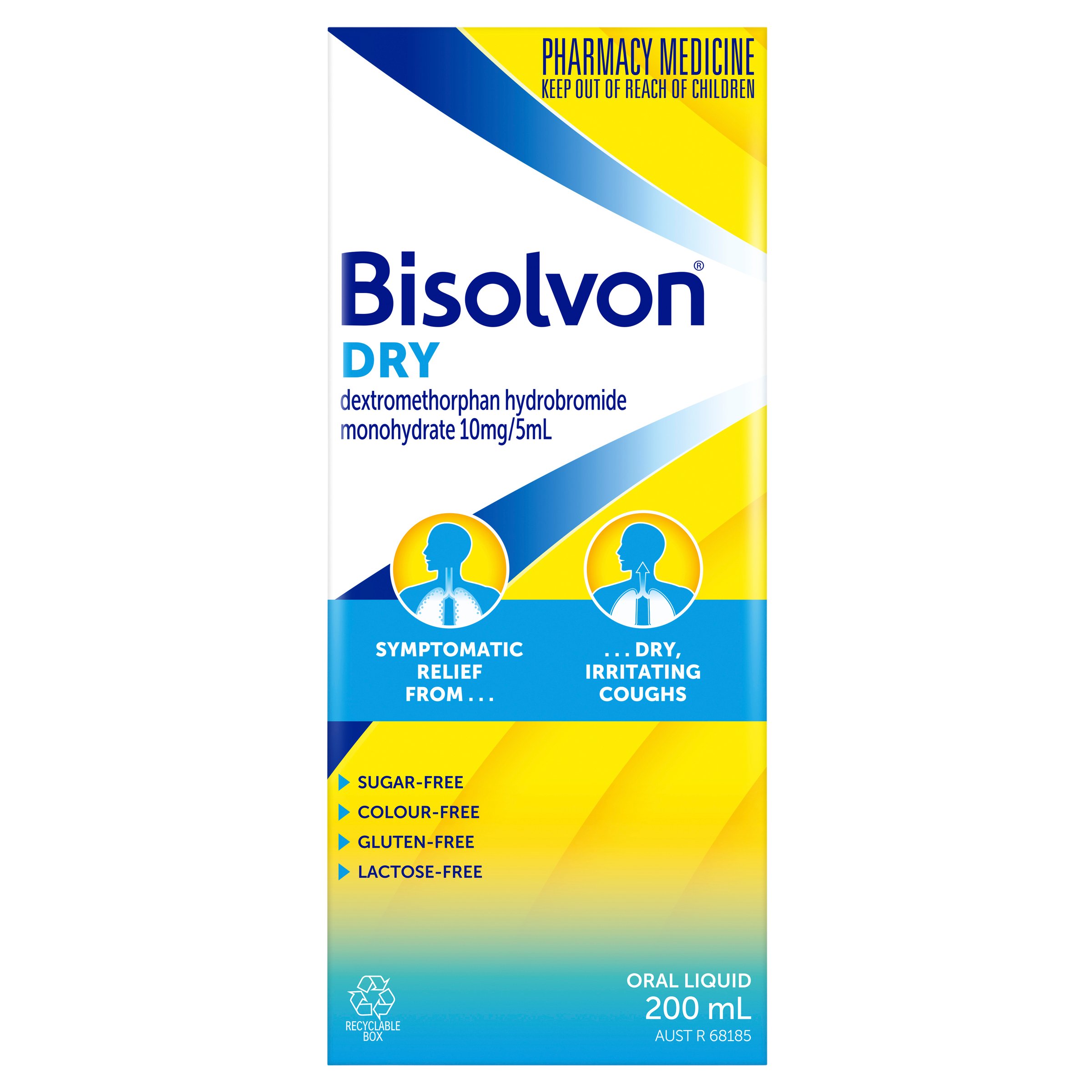 Bisolvon Dry Oral Liquid 200ml - Image 3