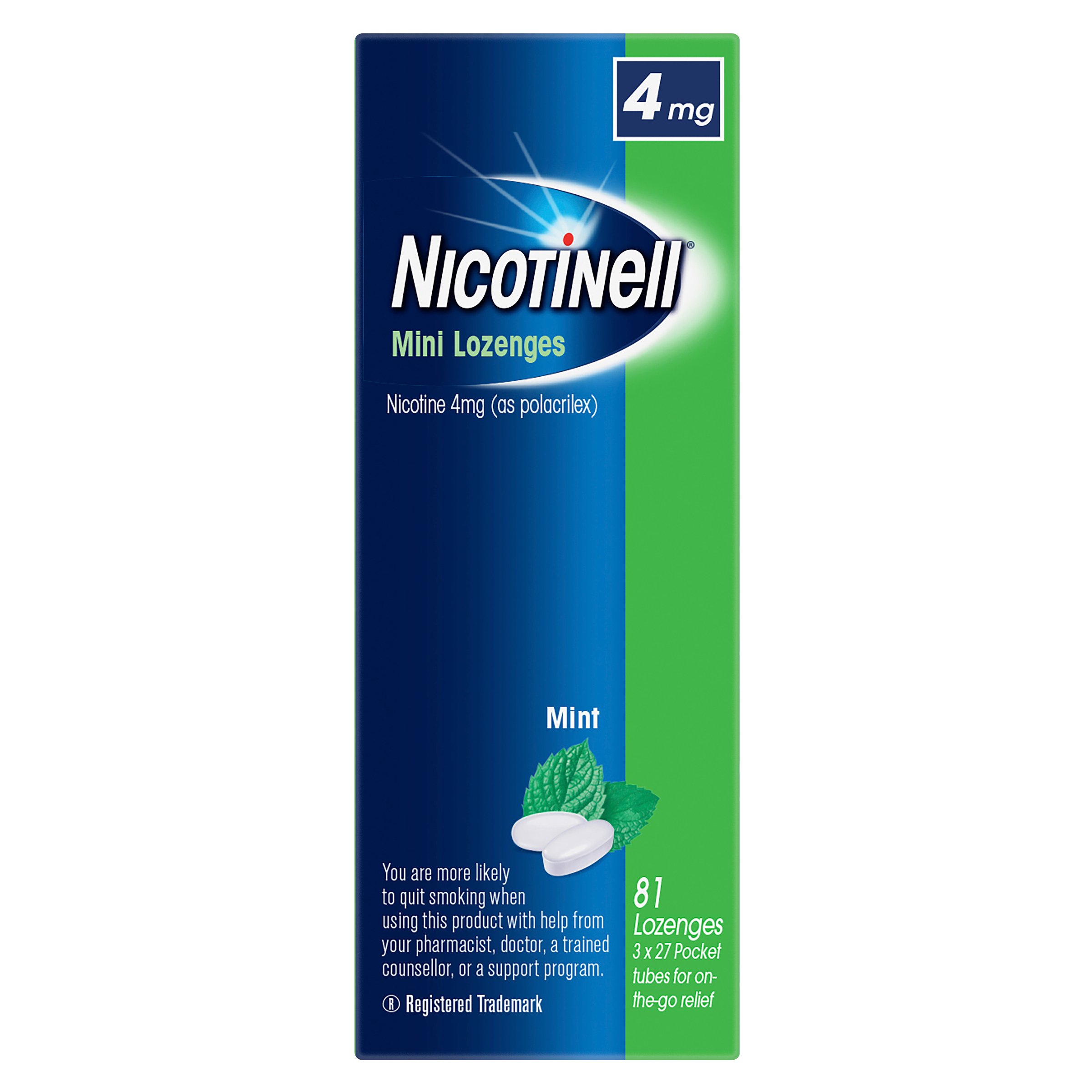 Nicotinell Mini Lozenge 4mg 81 lozenges - Image 4