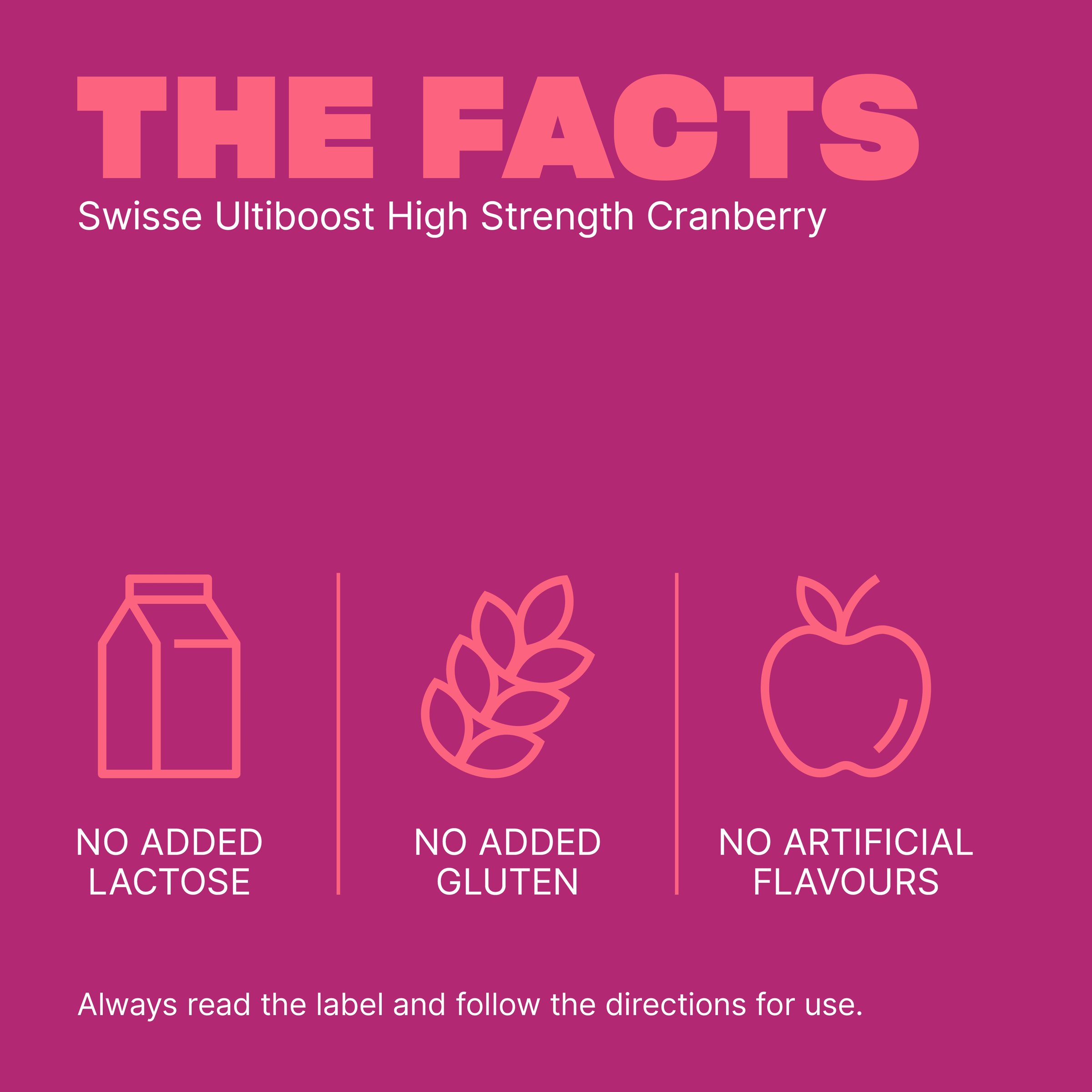 Swisse Ultiboost High Strength Cranberry 90 capsules - Image 5