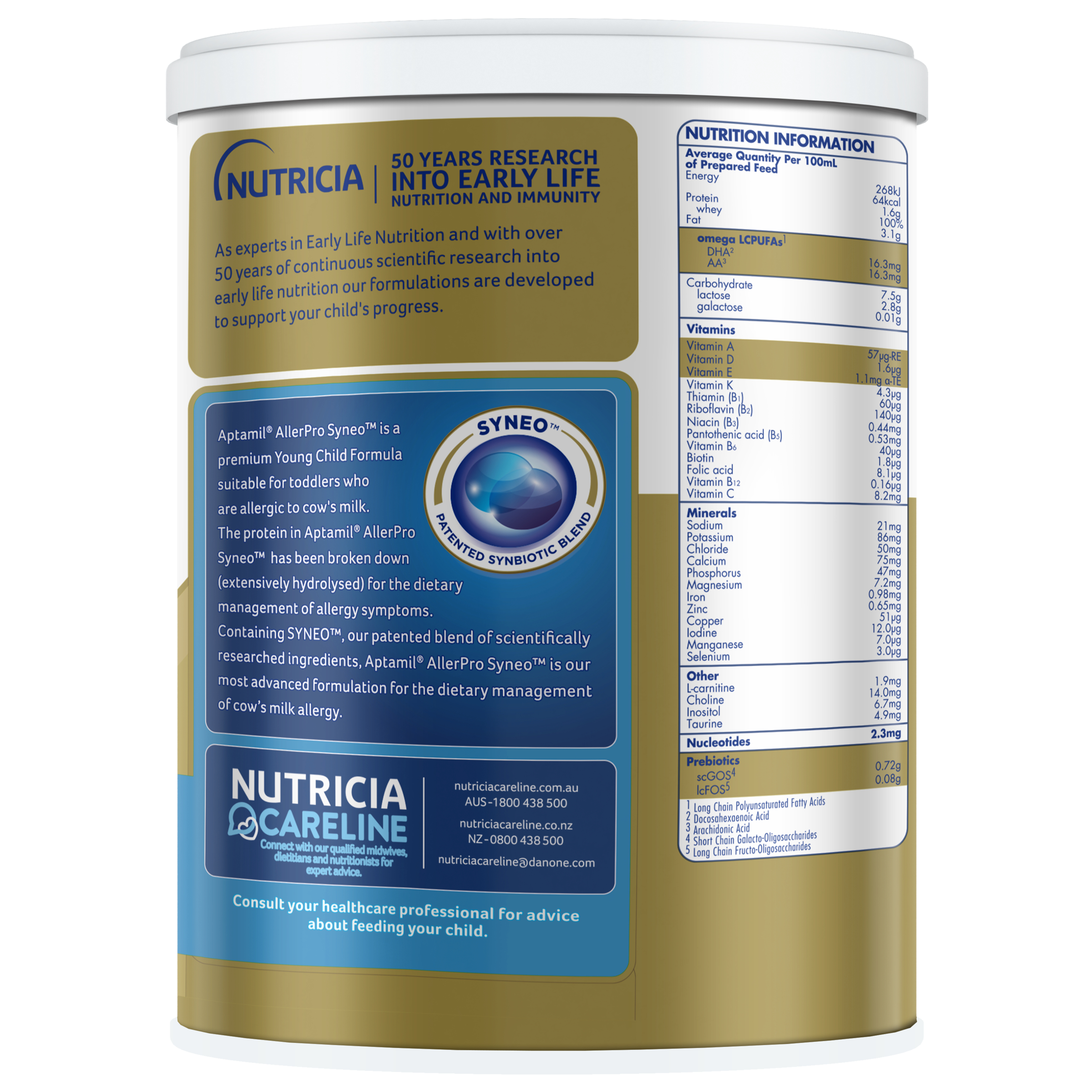 Aptamil Allerpro Syneo 3 - 900g - Image 3