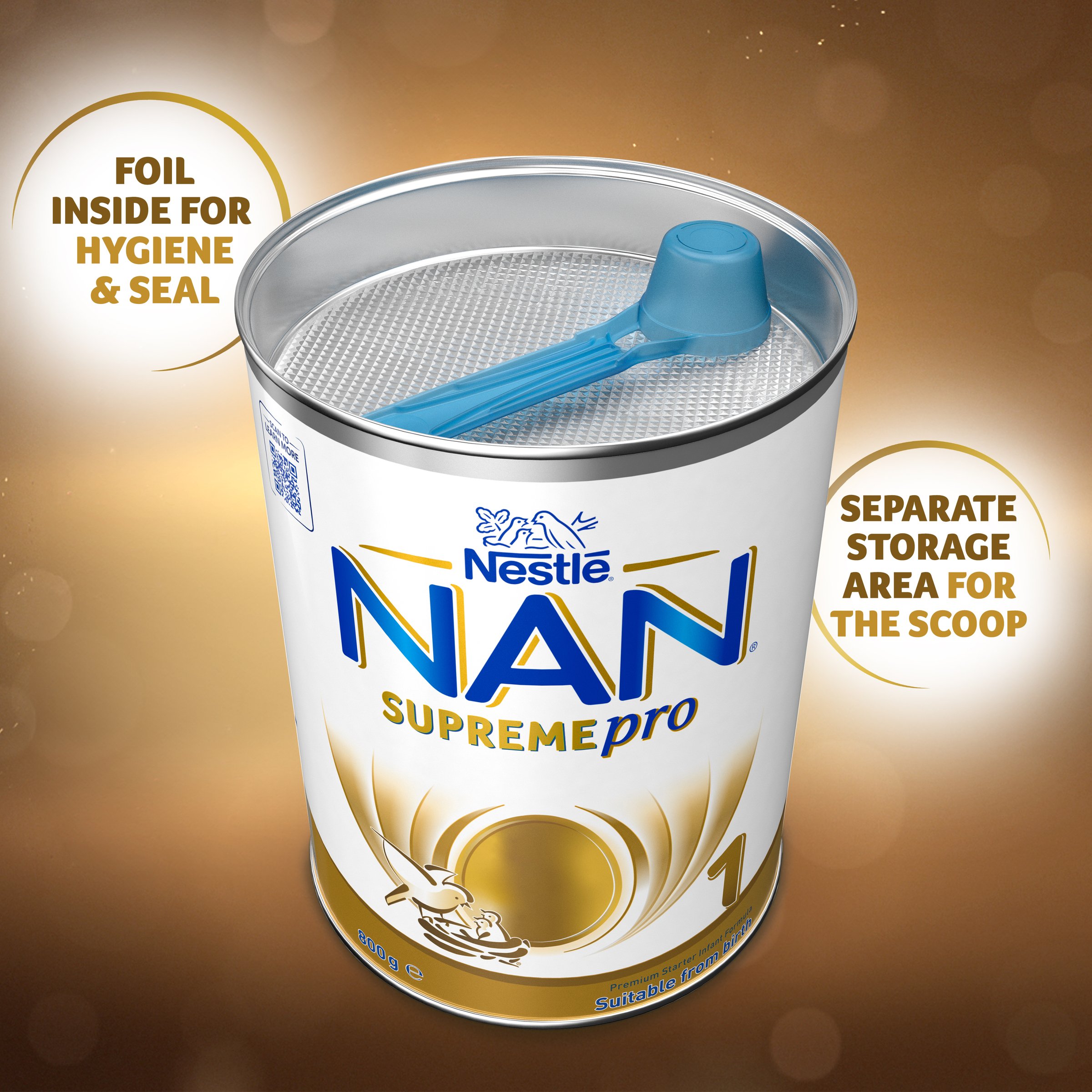 Nestle NAN SUPREMEpro Stage 1 - 800g - Image 4