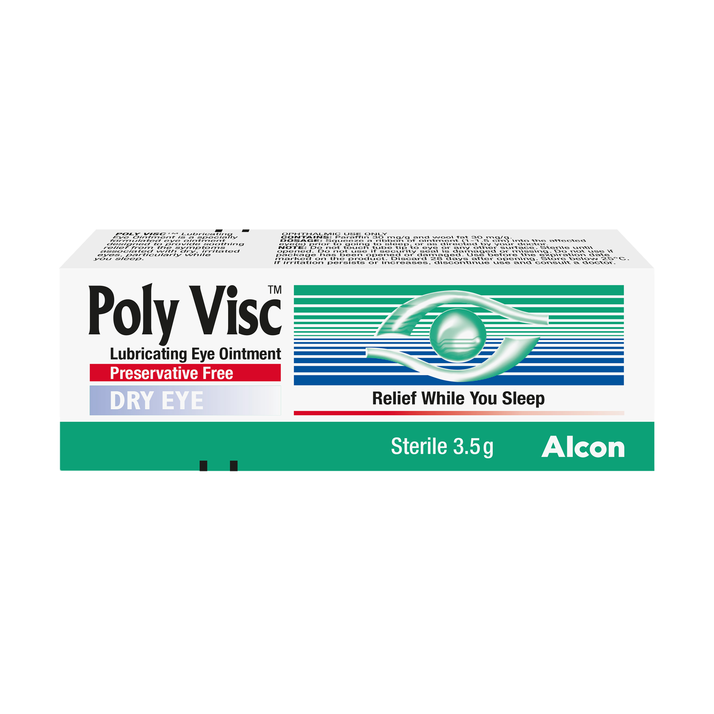 Poly-Visc Eye Ointment 3.5g - Image 1