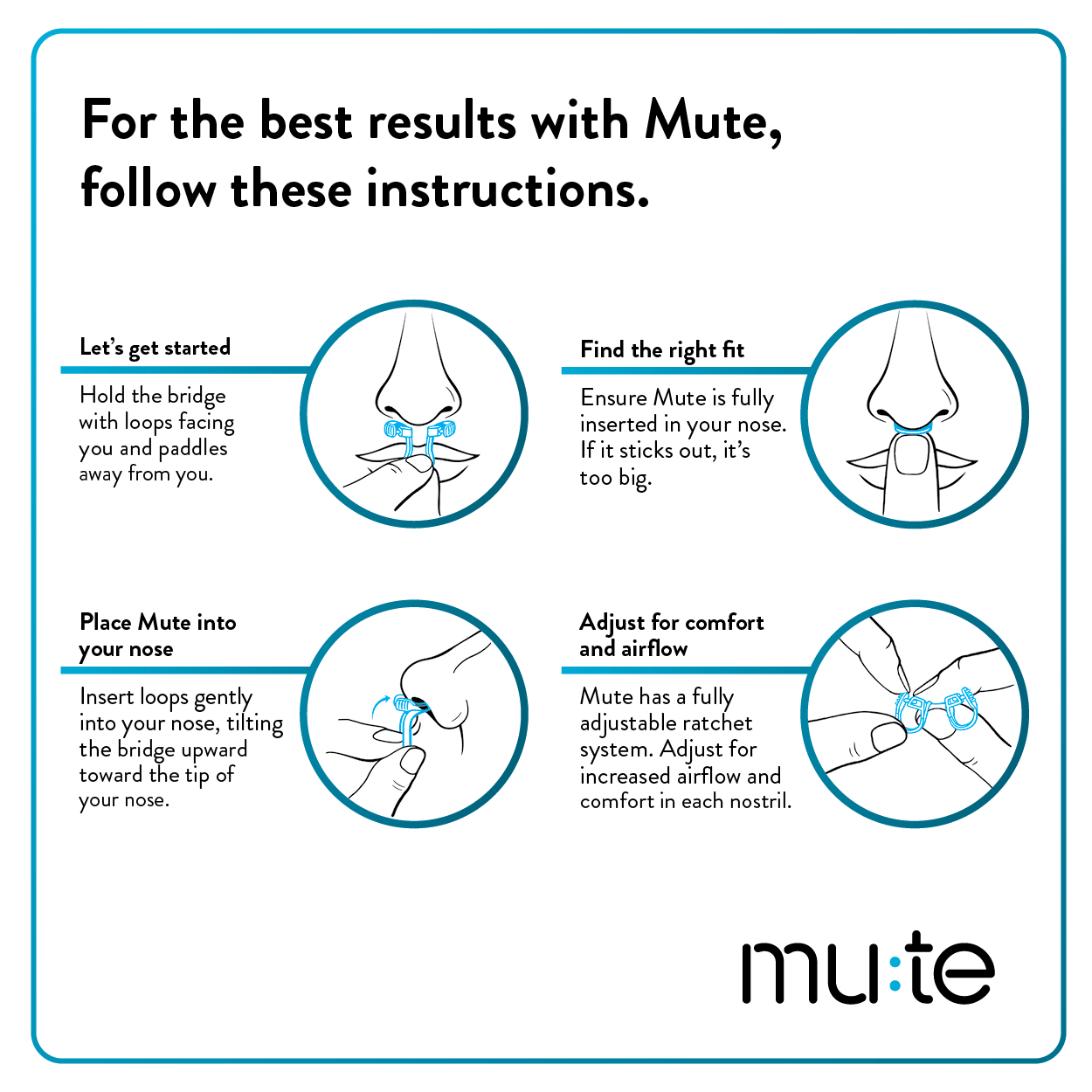 Mute Snoring Device Medium 3 pack - Image 9