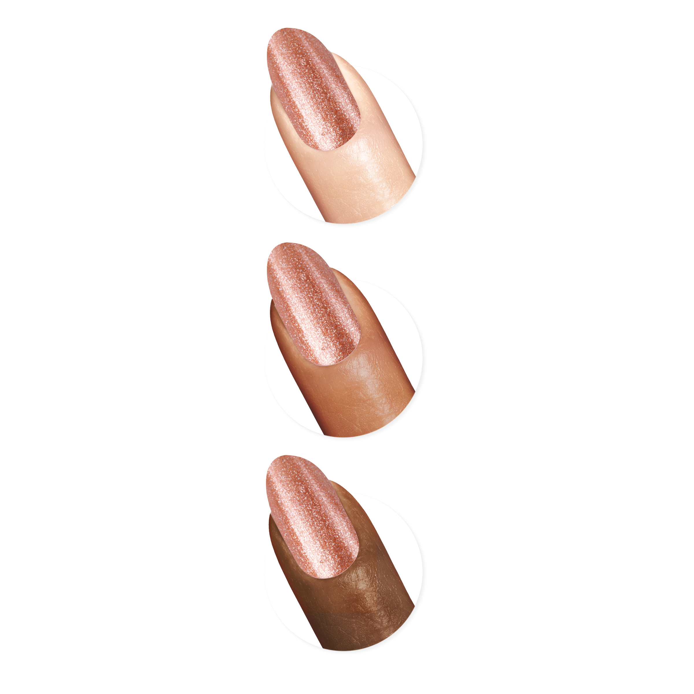 Sally Hansen Insta-Dri Chrome Nail Polish Copper Crush 9.17ml - Image 5