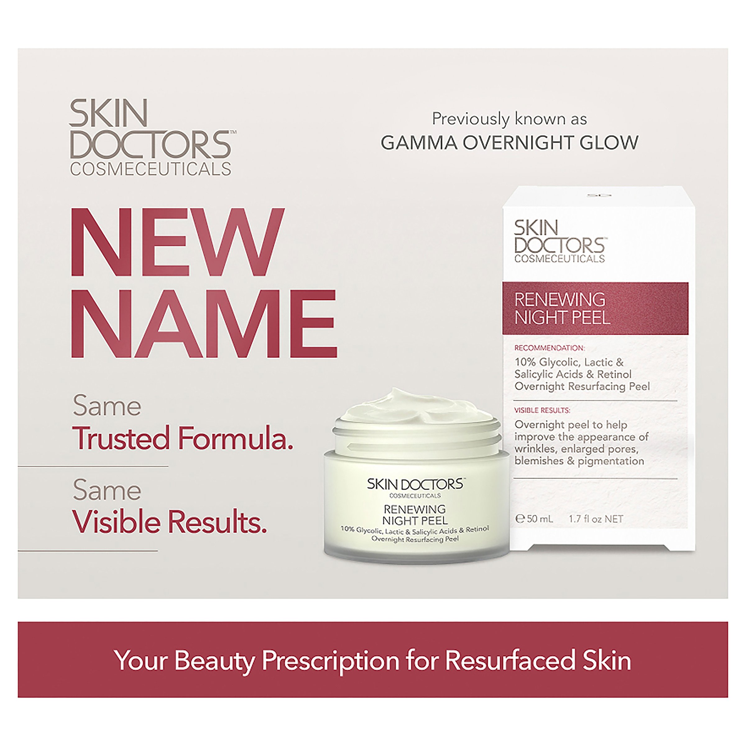 Skin Doctors Renewing Night Peel 50ml - Image 4
