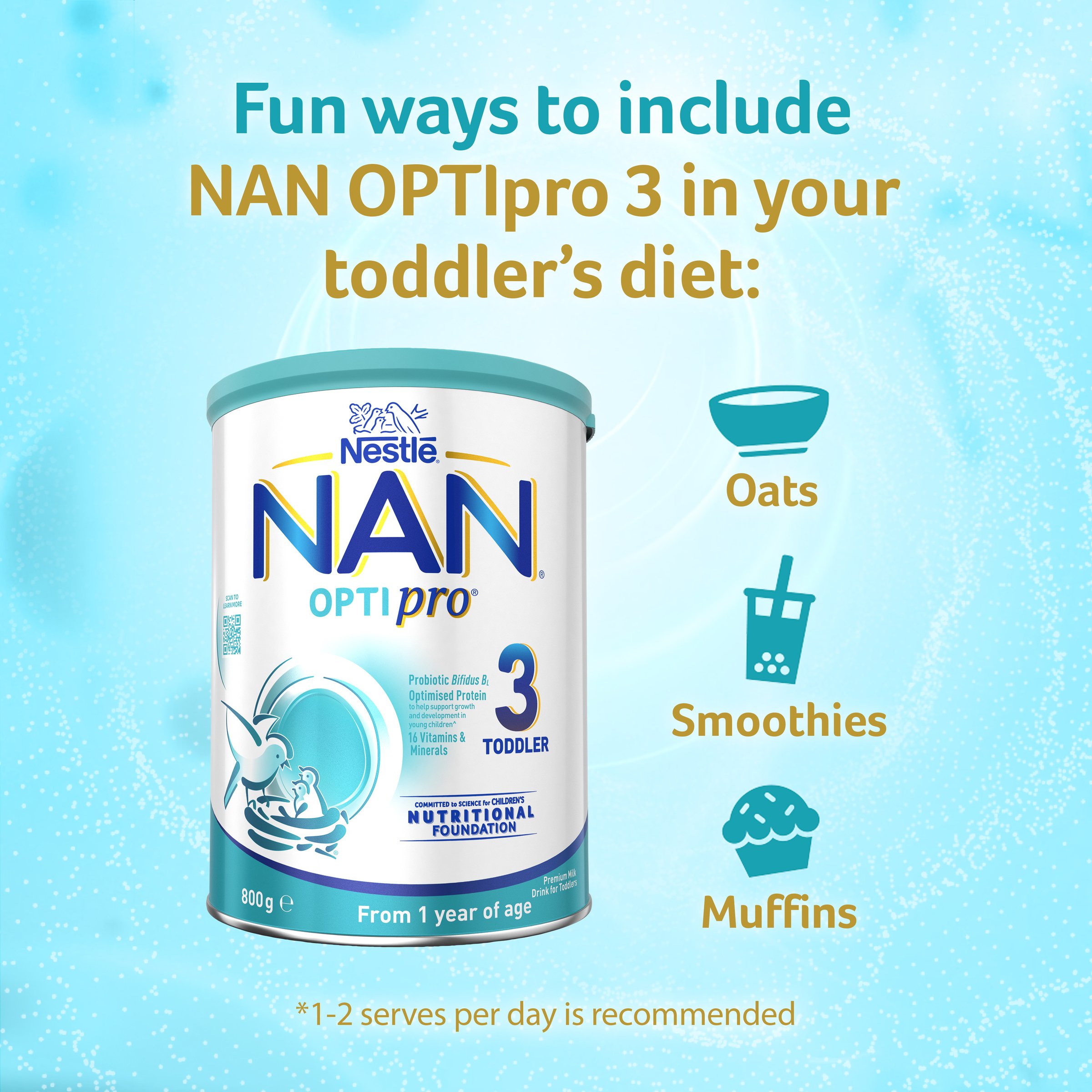 Nestle NAN Optipro Stage 3 - 800g - Image 4