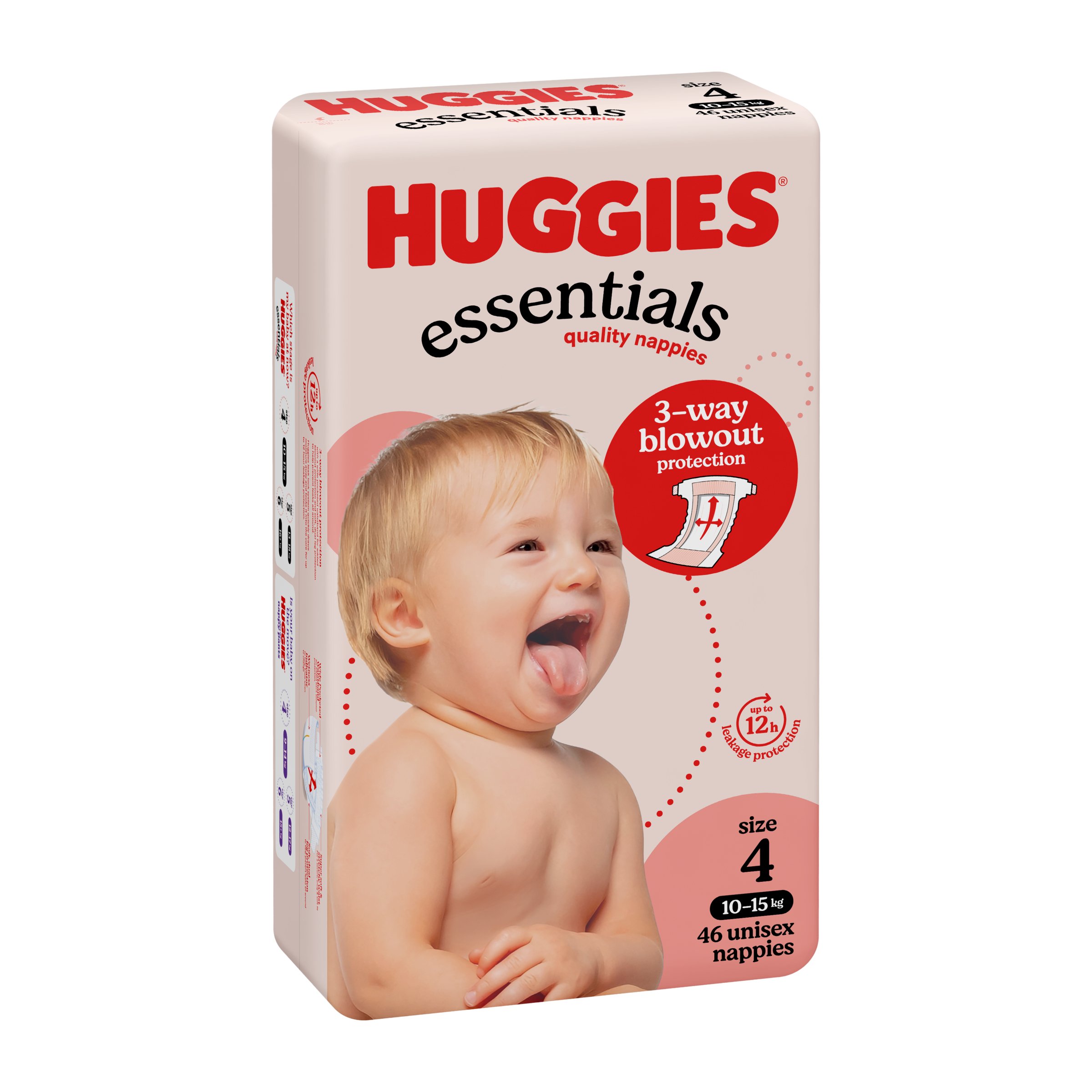 Huggies Nappies Essentials Toddler 46 pack - Image 11
