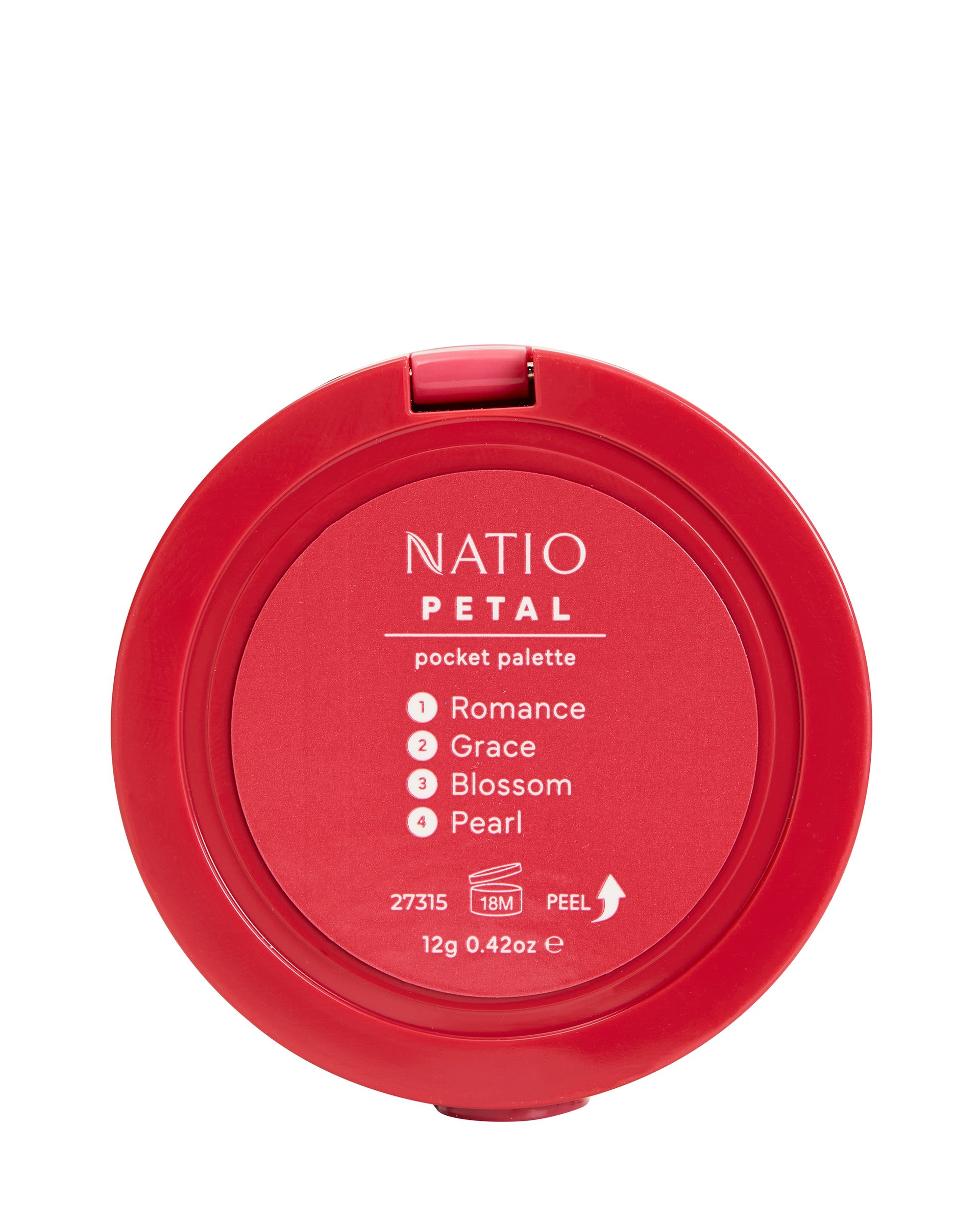 Natio Hello Colour Pocket Palette - Petal 12g - Image 8