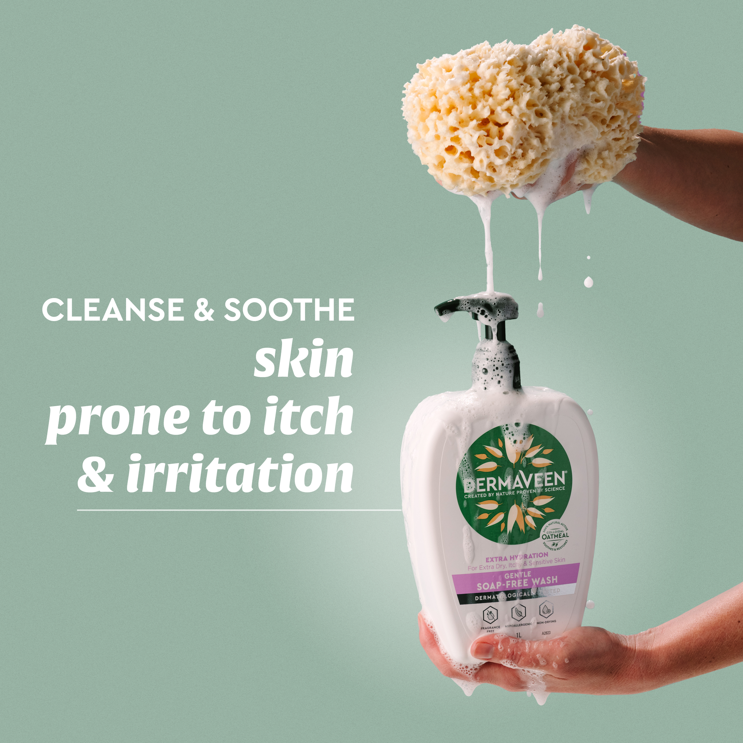 DermaVeen Extra Gentle Soap Free Wash 250ml - Image 7