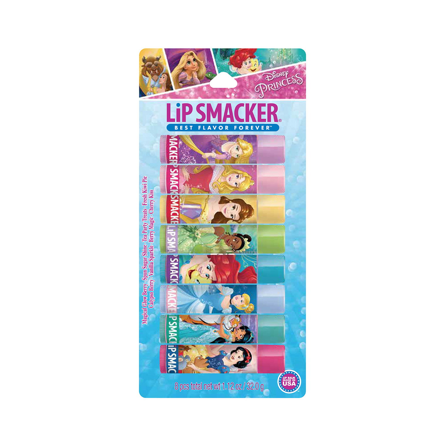 Lip Smackers Princess Party Pack 8 Pieces - 1 Pack
