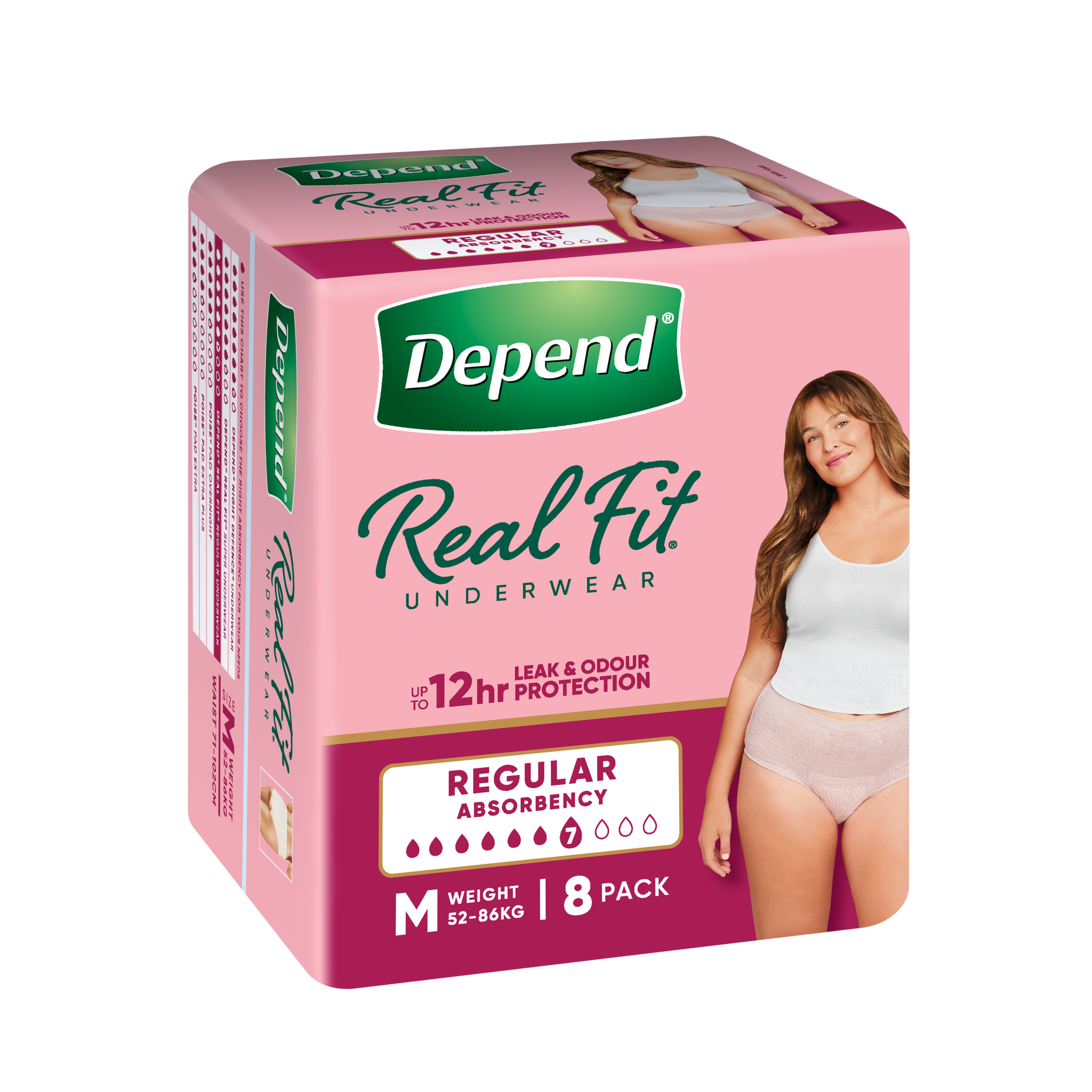Depend Underwear RealFit Female Medium 8 pack - Image 13