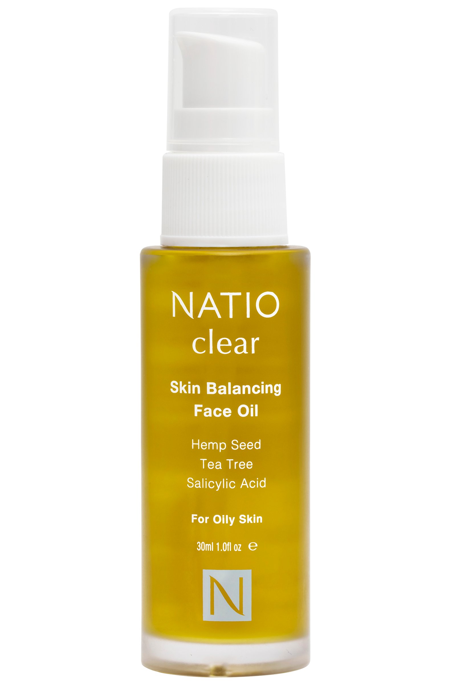 Natio Clear Skin Balancing Face Oil 30ml