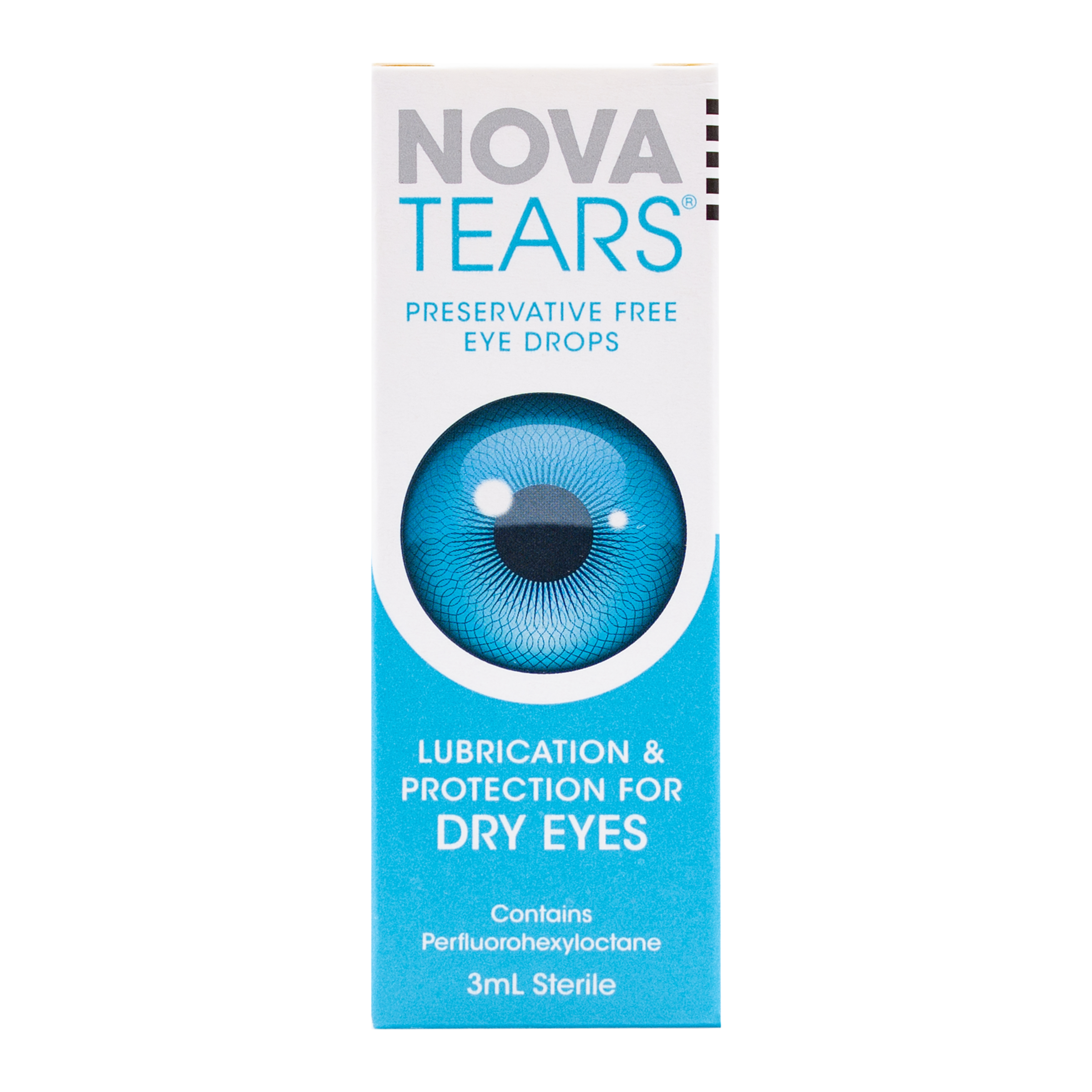 NovaTears Lubricating Eye Erops 3ml - Image 1