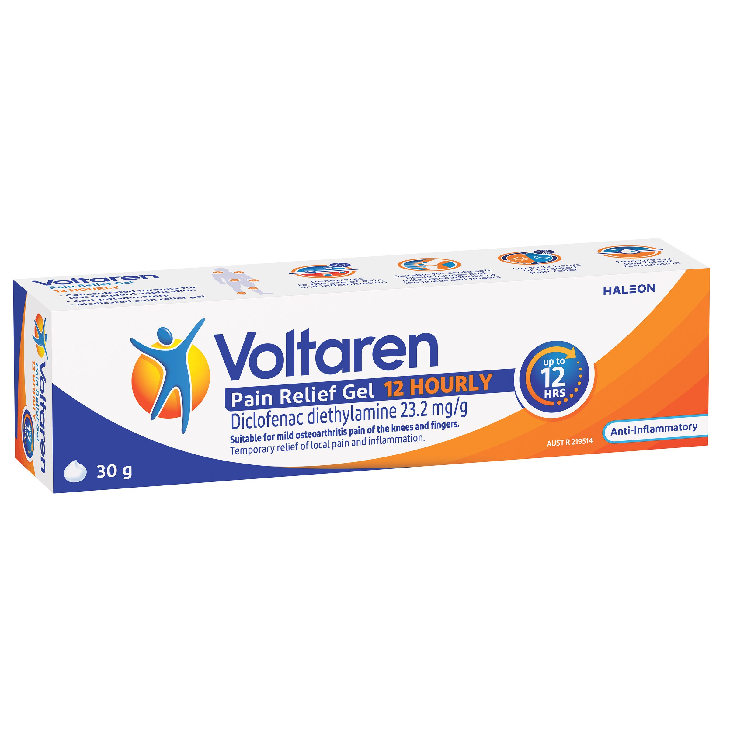 Voltaren Pain Relief Gel 12 Hourly 30g - Image 10