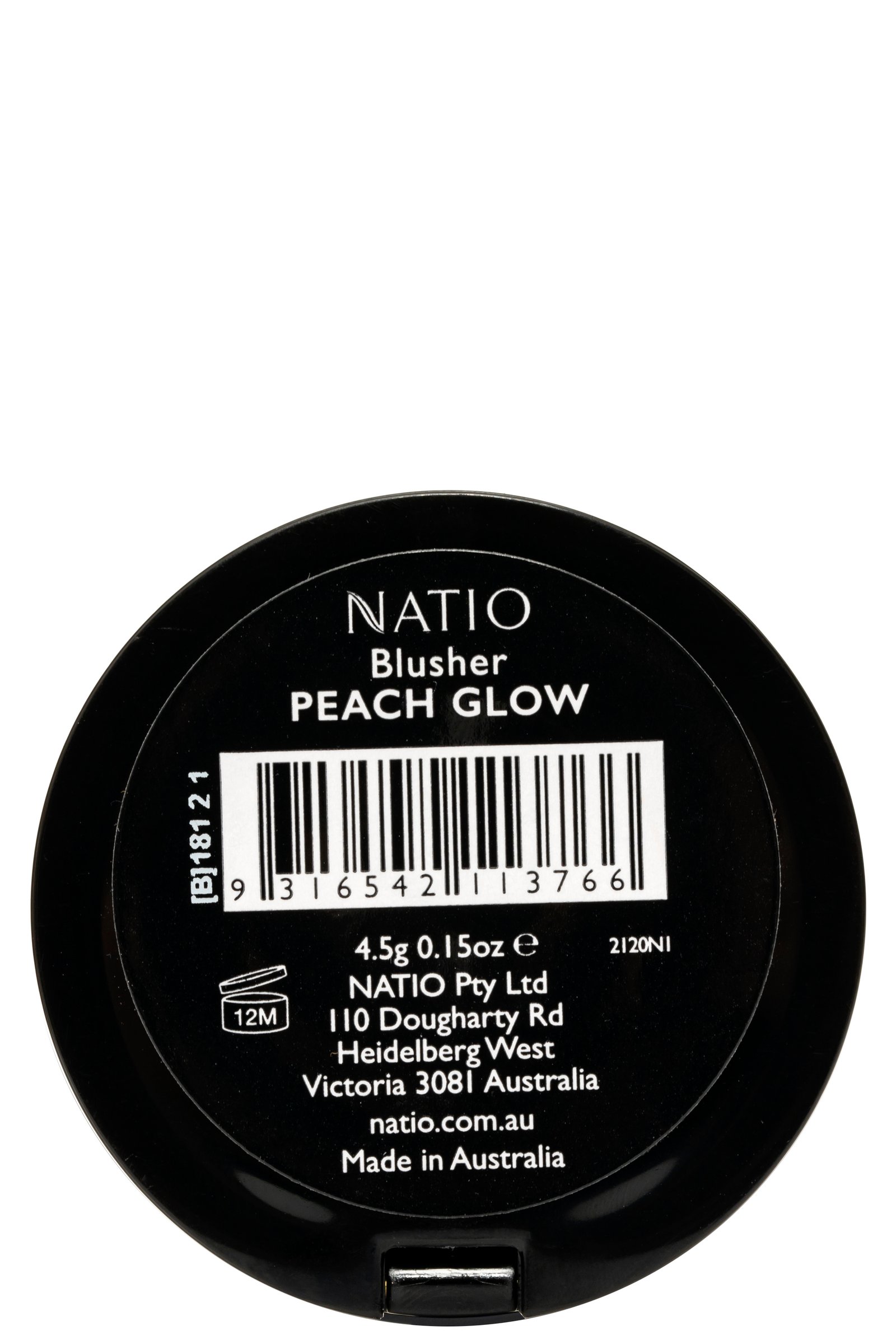 Natio Blusher Peach Glow 1 each - Image 3