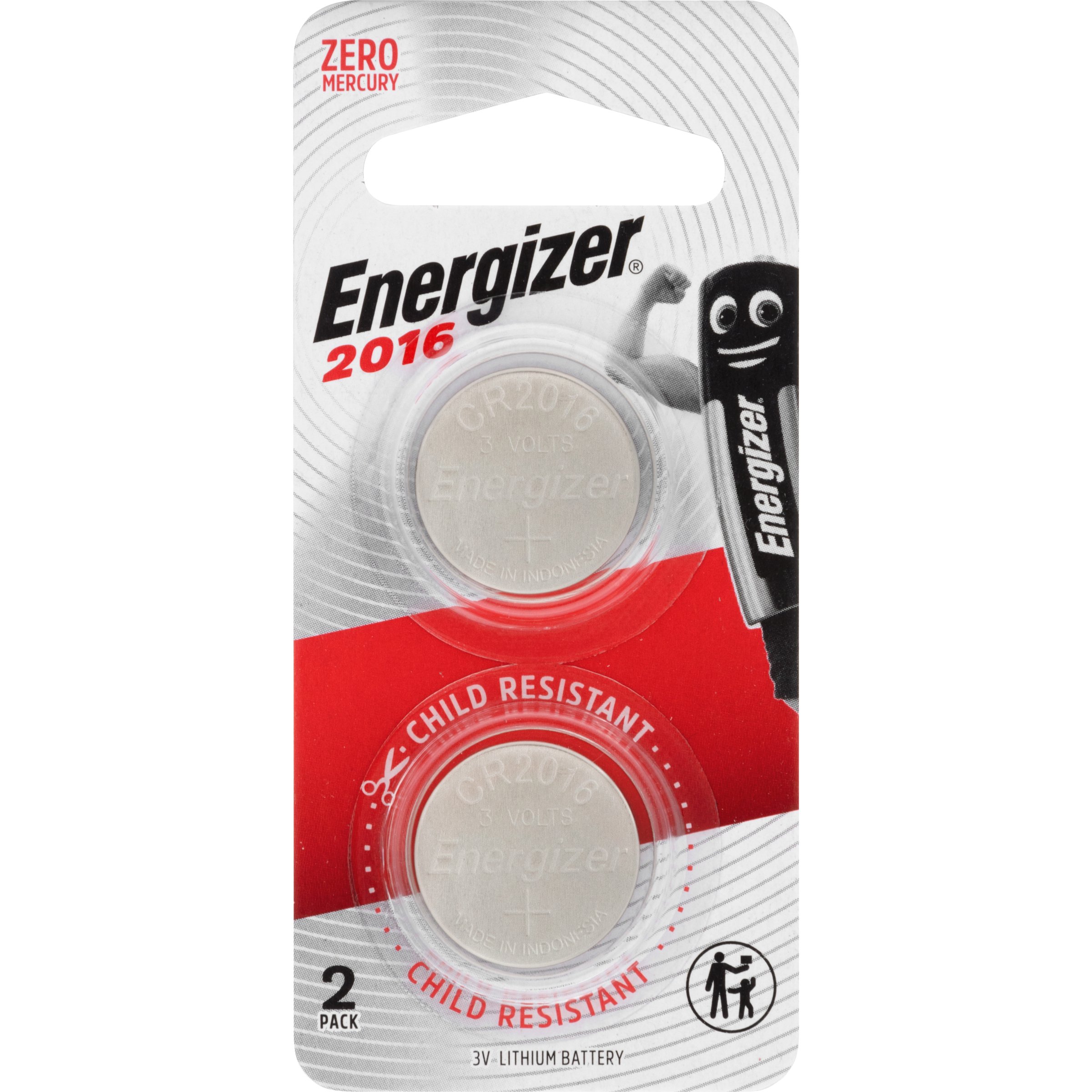 Energizer Battery Lithium 2016BS2 - 2 pack