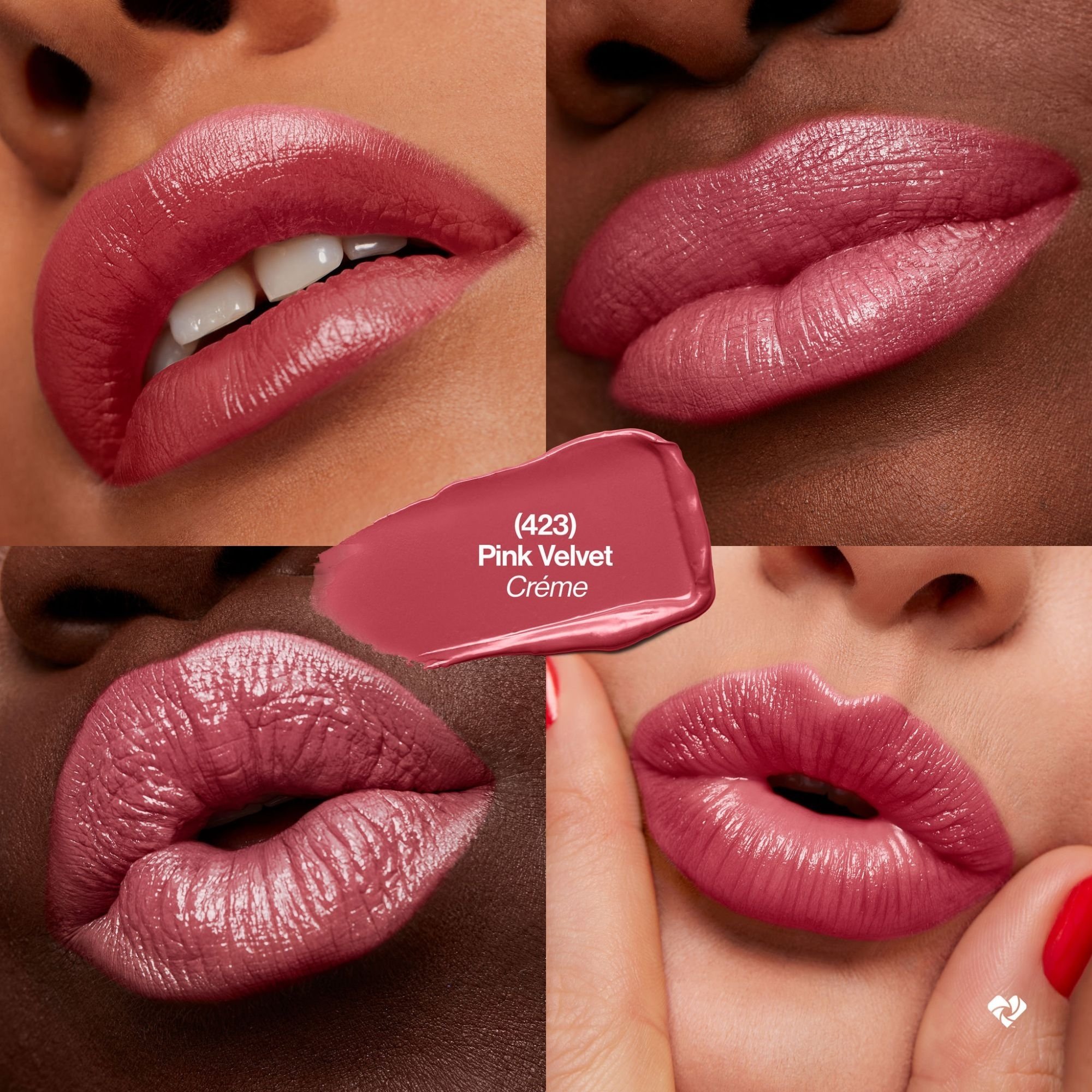 Revlon Super Lustrous Lipstick Pink Velvet (423) 4.2g - Image 4