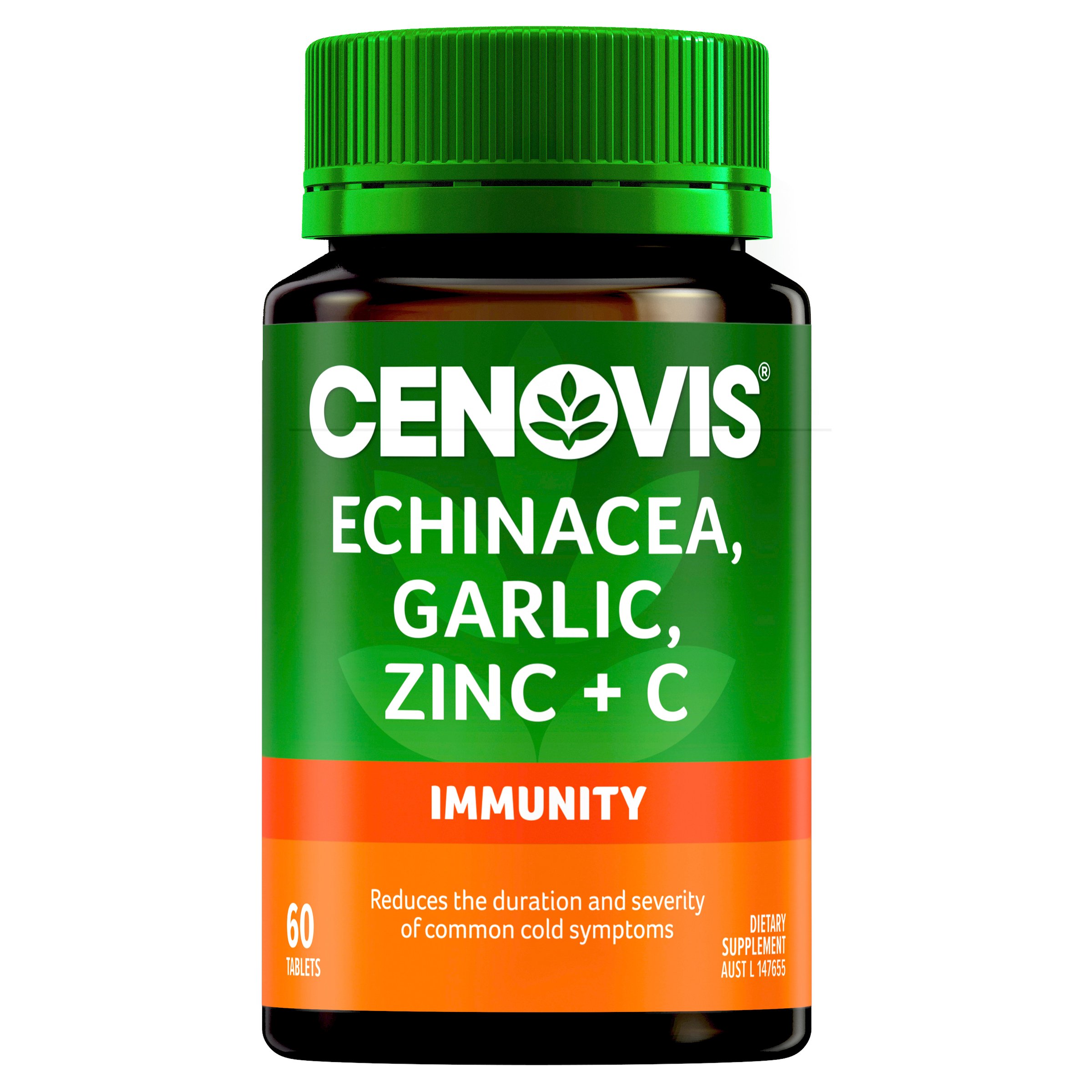 Cenovis Echinacea Garlic Zinc & C - 60 tablets - Image 1