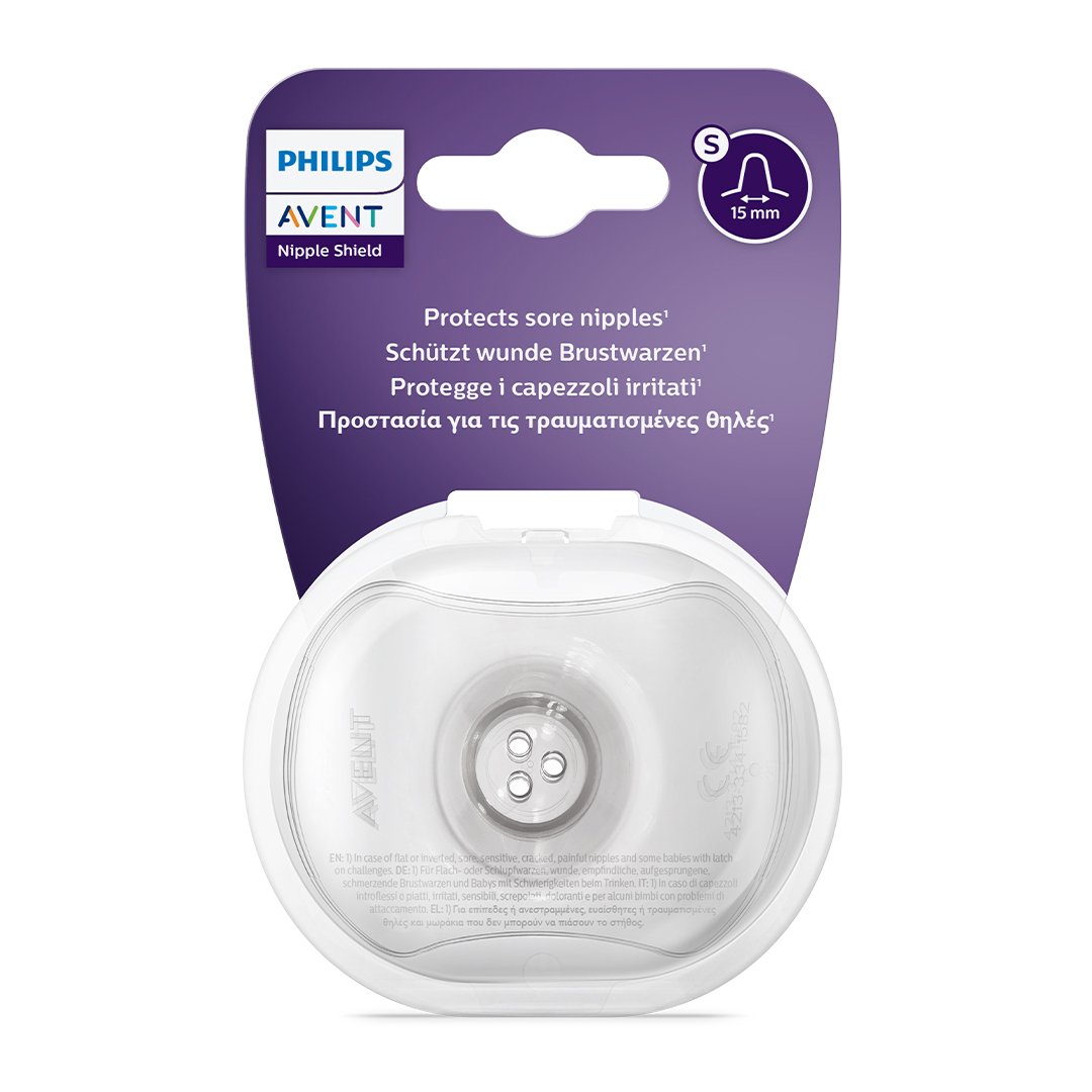 Avent Nipple Protector Shields Small 15mm - 2 pack - Image 1