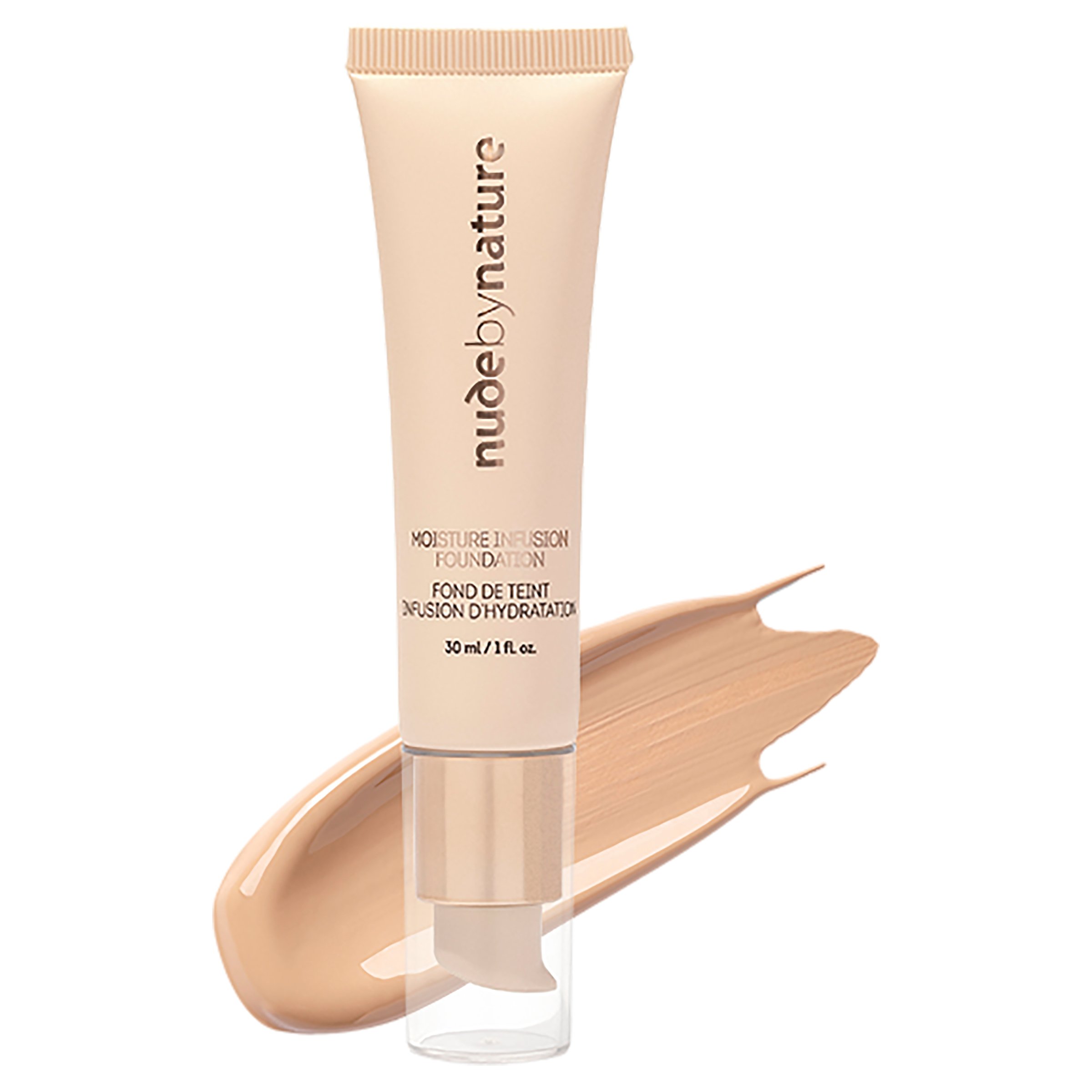 Nude By Nature Moisture Infusion Foundation W4 Soft Sand 30ml - Image 4