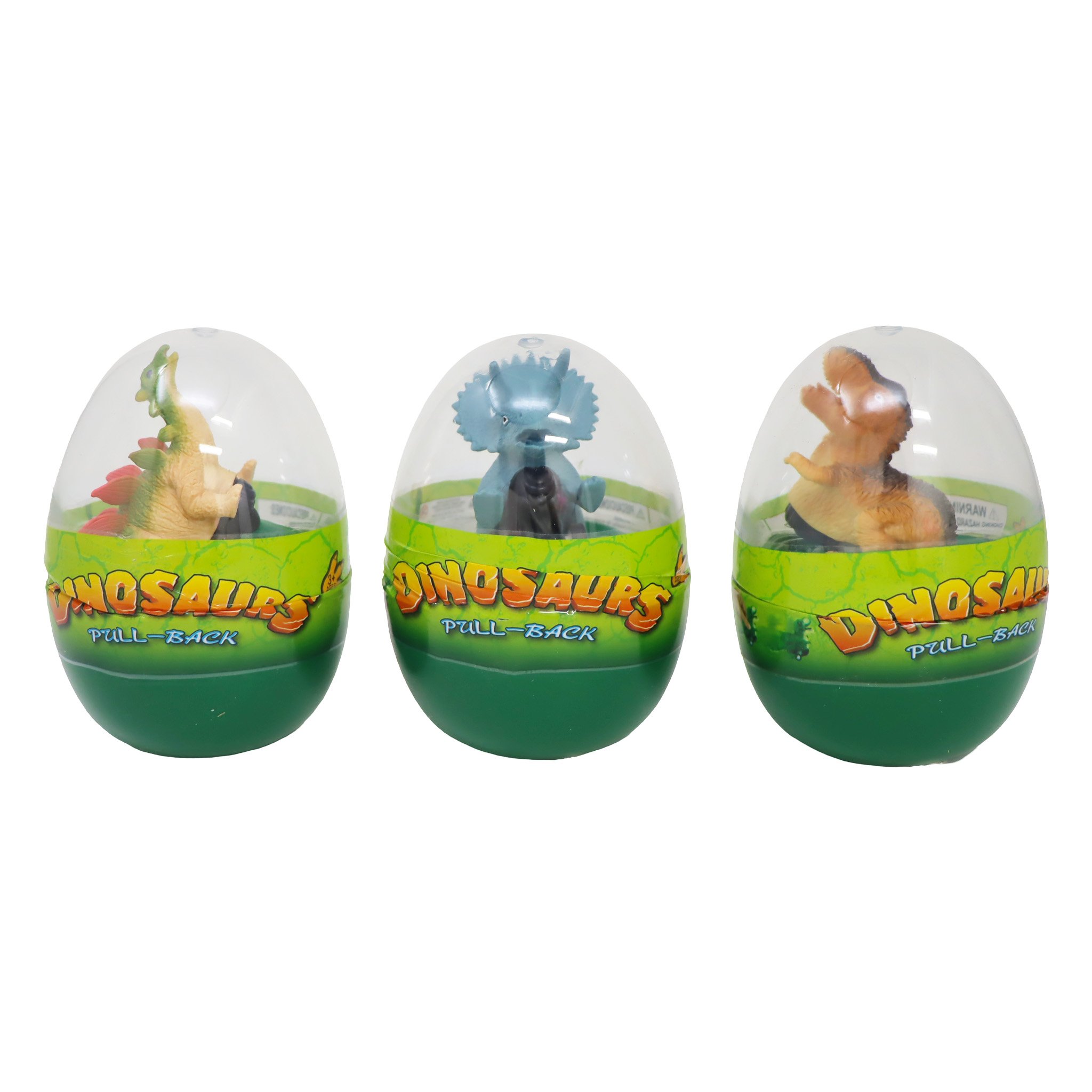Pink Poppy Pull Back Racing Dinosaurs 1 each - Image 1