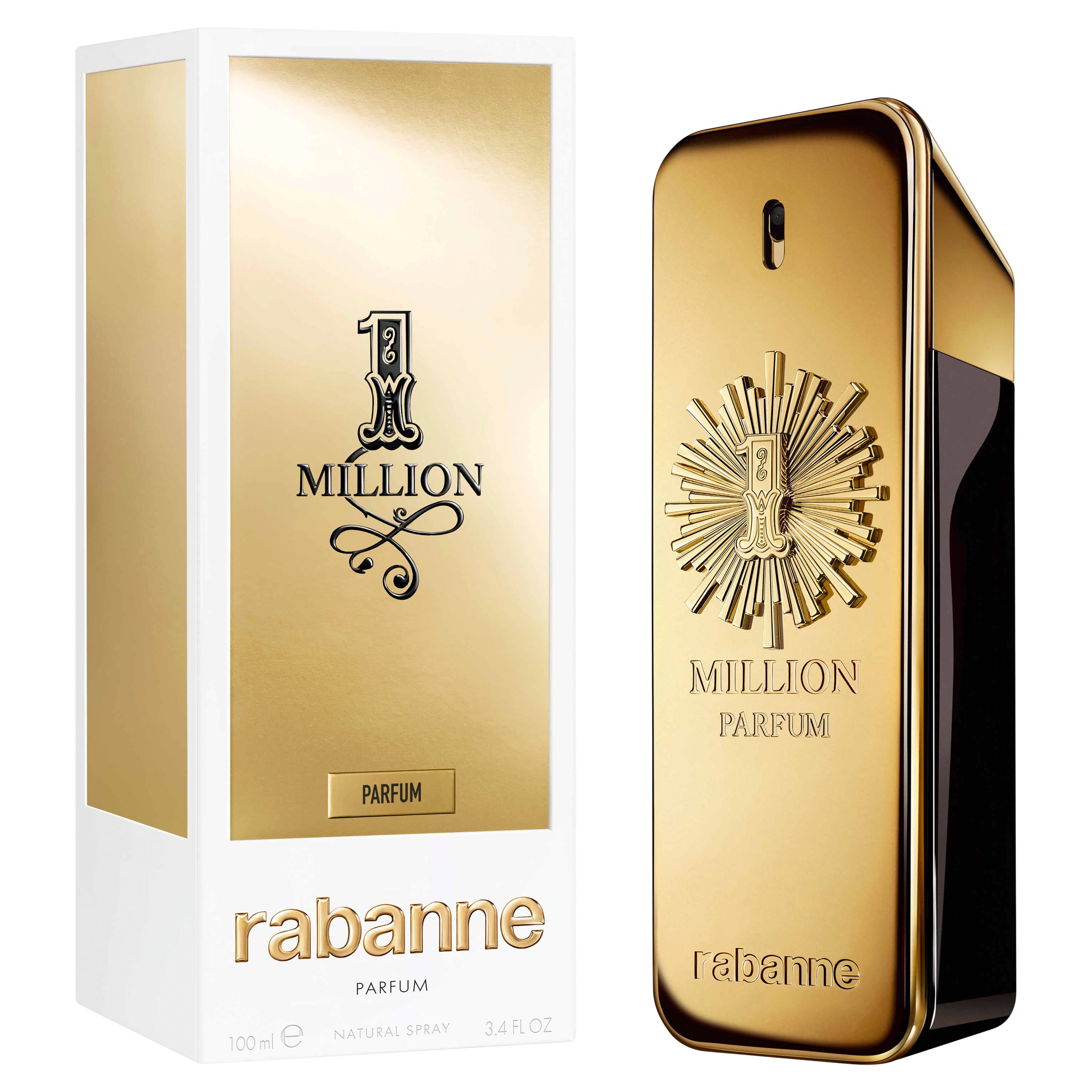 Rabanne One Million Parfum EDP Spray 100ml - Image 1