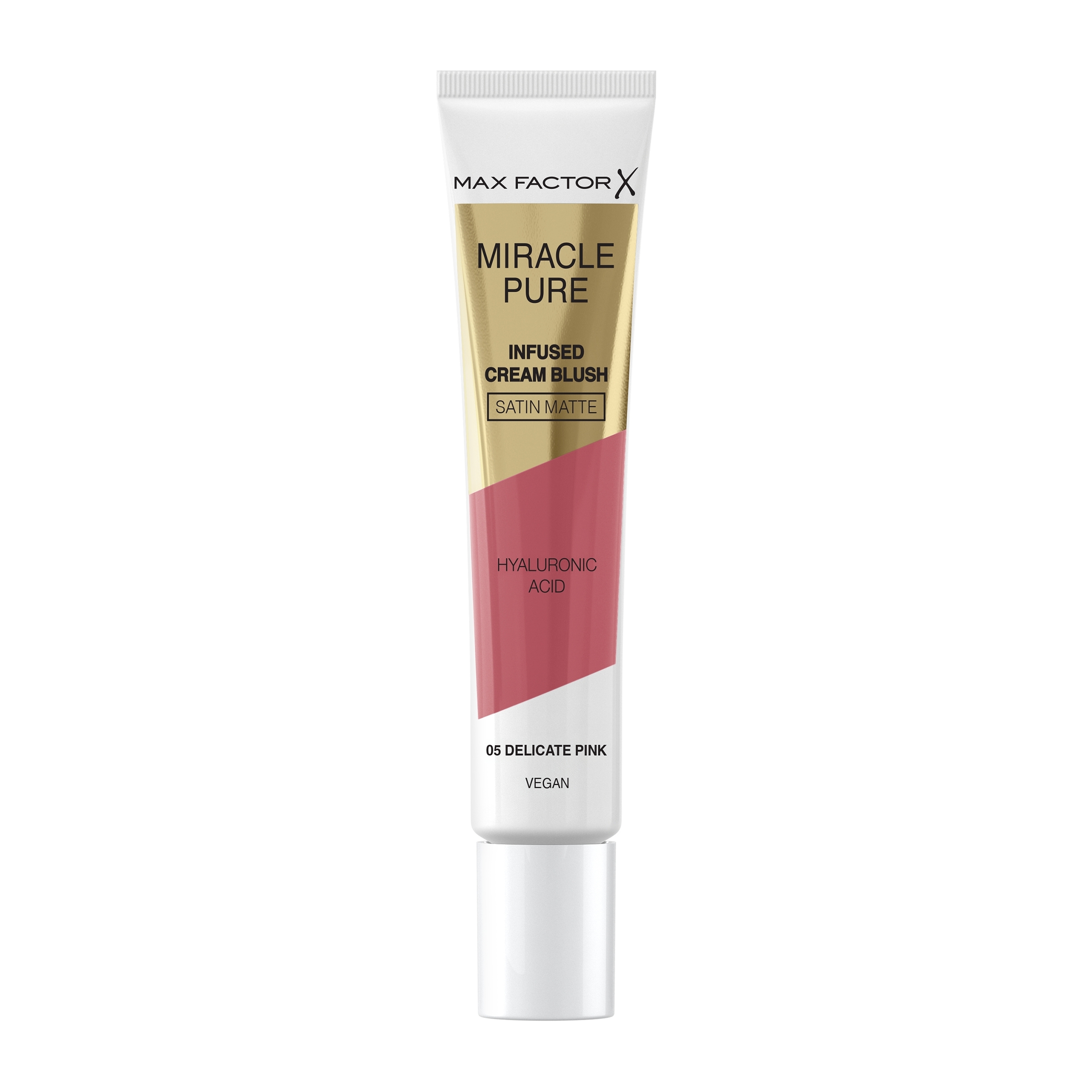 Max Factor Infused Cream Blush 05 Delicate Pink 15ml - Image 1