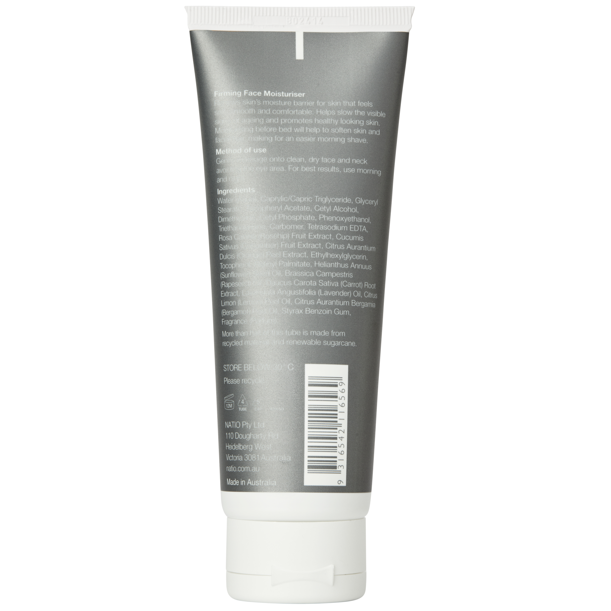 Natio For Men Firming Face Moisturiser 100g - Image 2