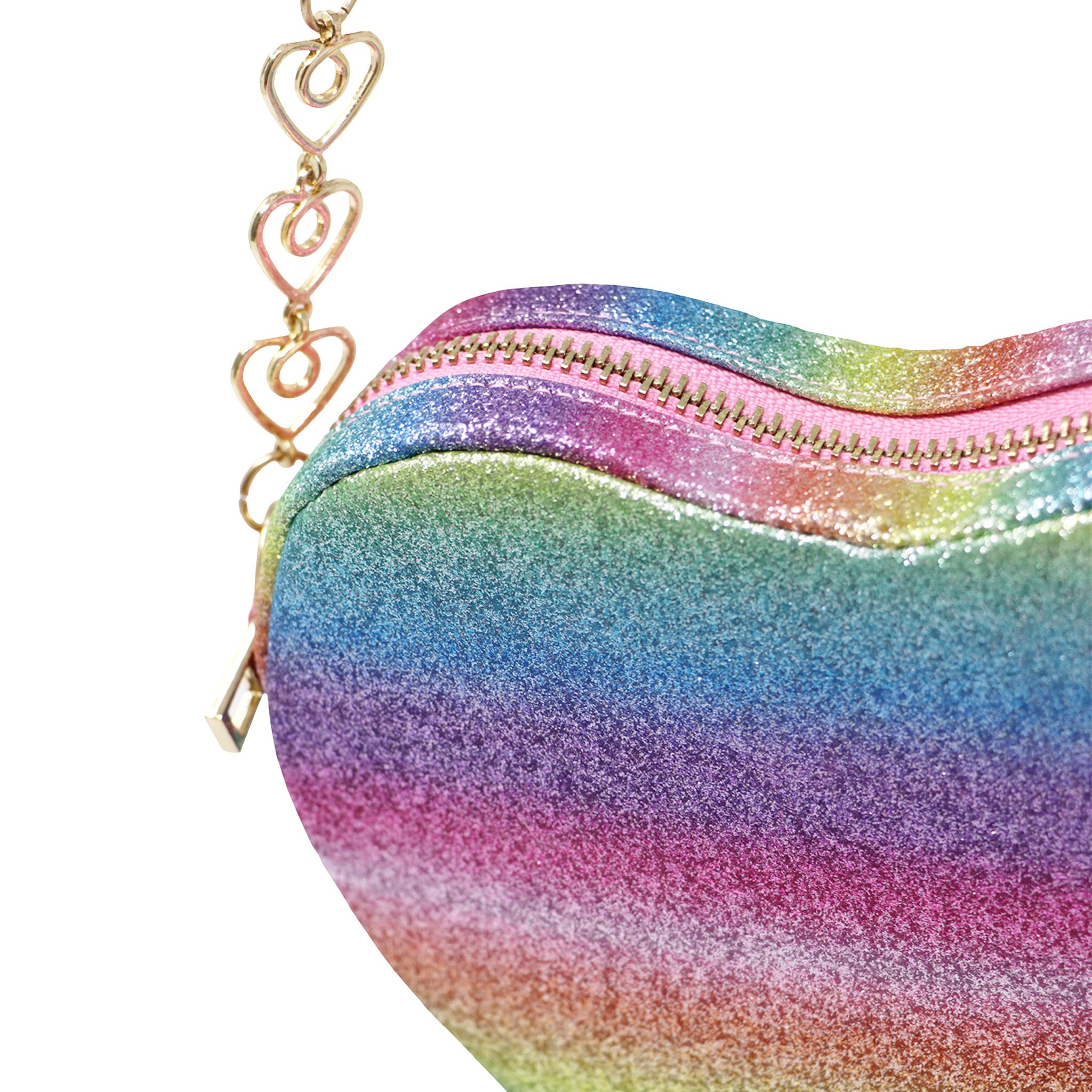 Pink Poppy Heart Cross Body Bag 1 each - Image 3