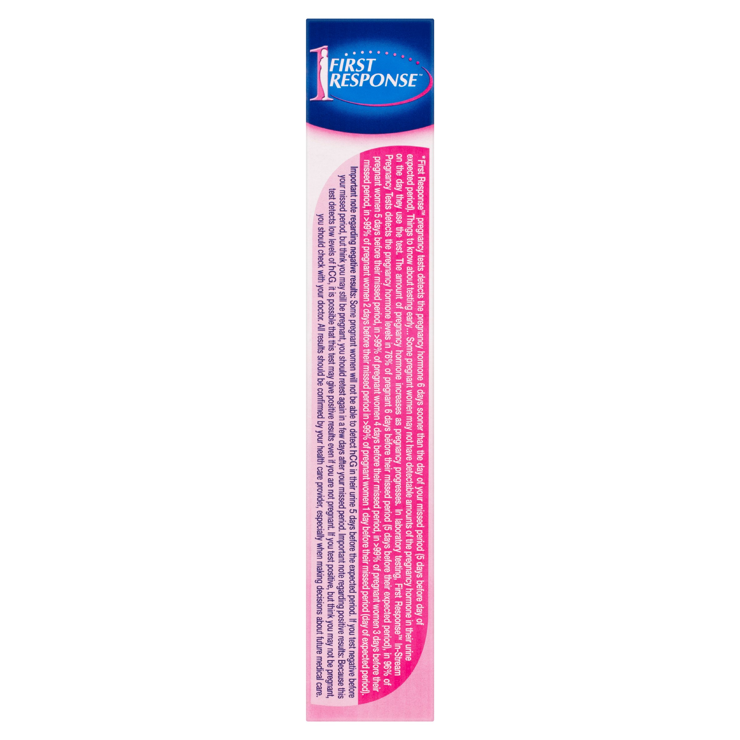 First Response Pregnancy Test In-Stream 1 pack - Image 4