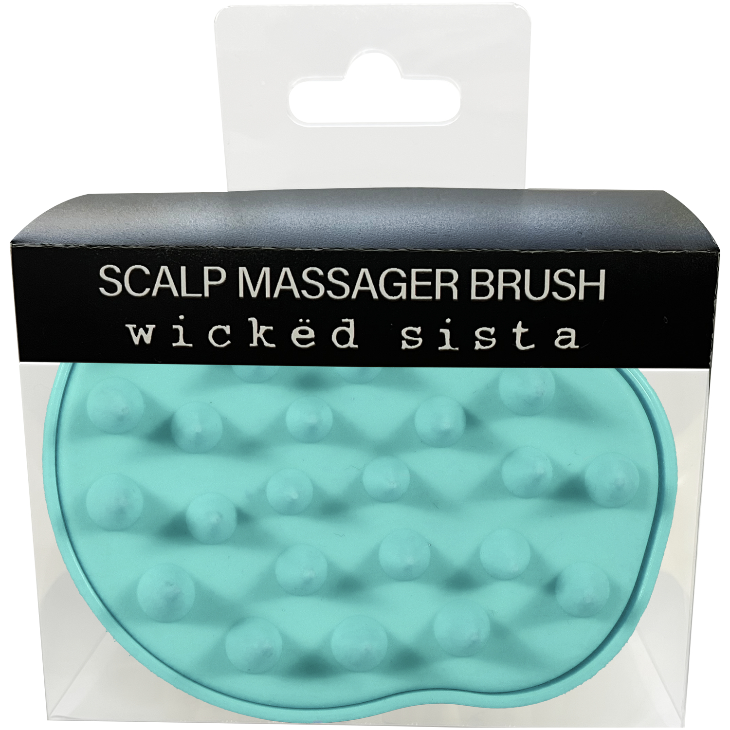 Wicked Sista Scalp Massager Brush Mint 1 each - Image 1