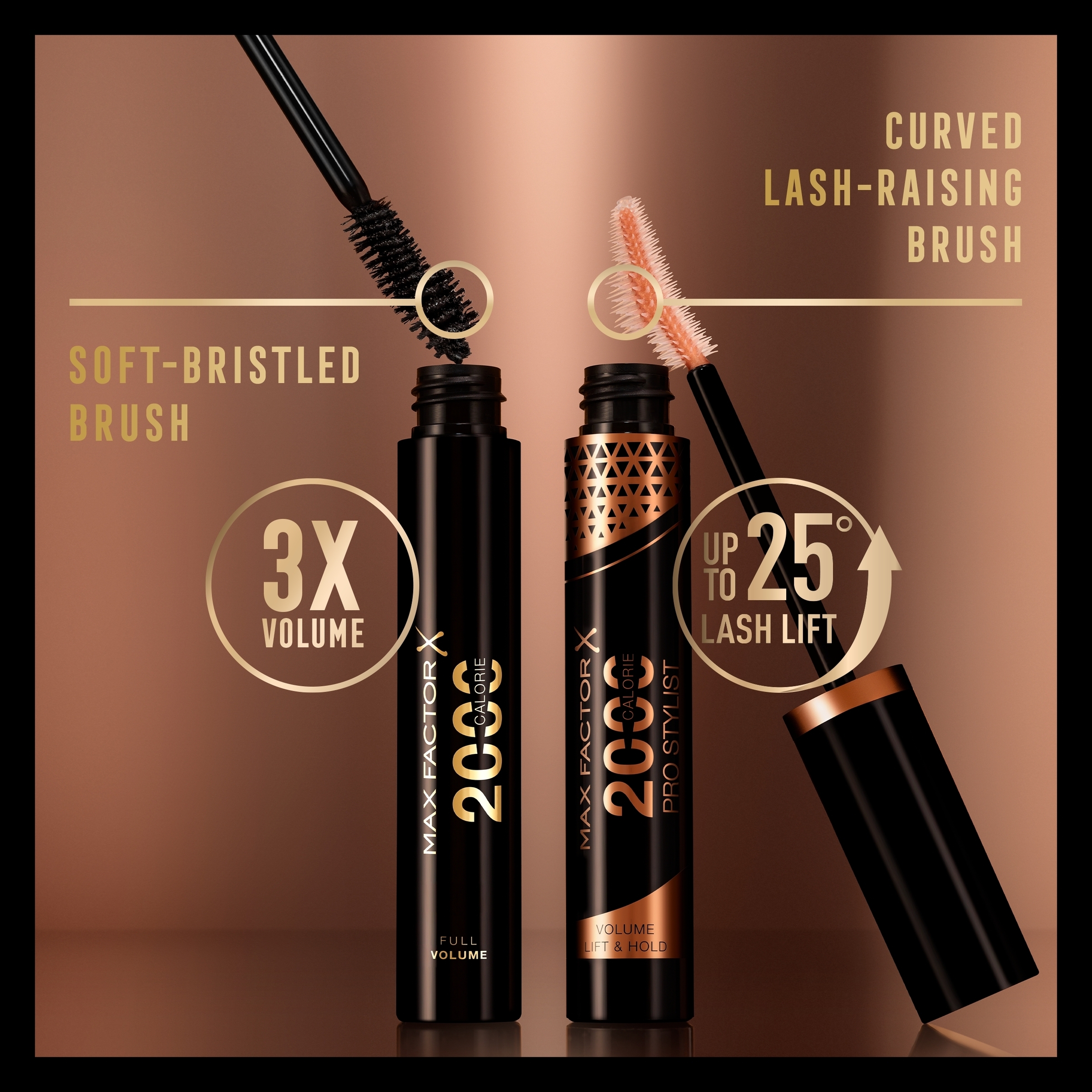 Max Factor 2000 Calorie Heatwave Mascara Black 9ml - Image 4