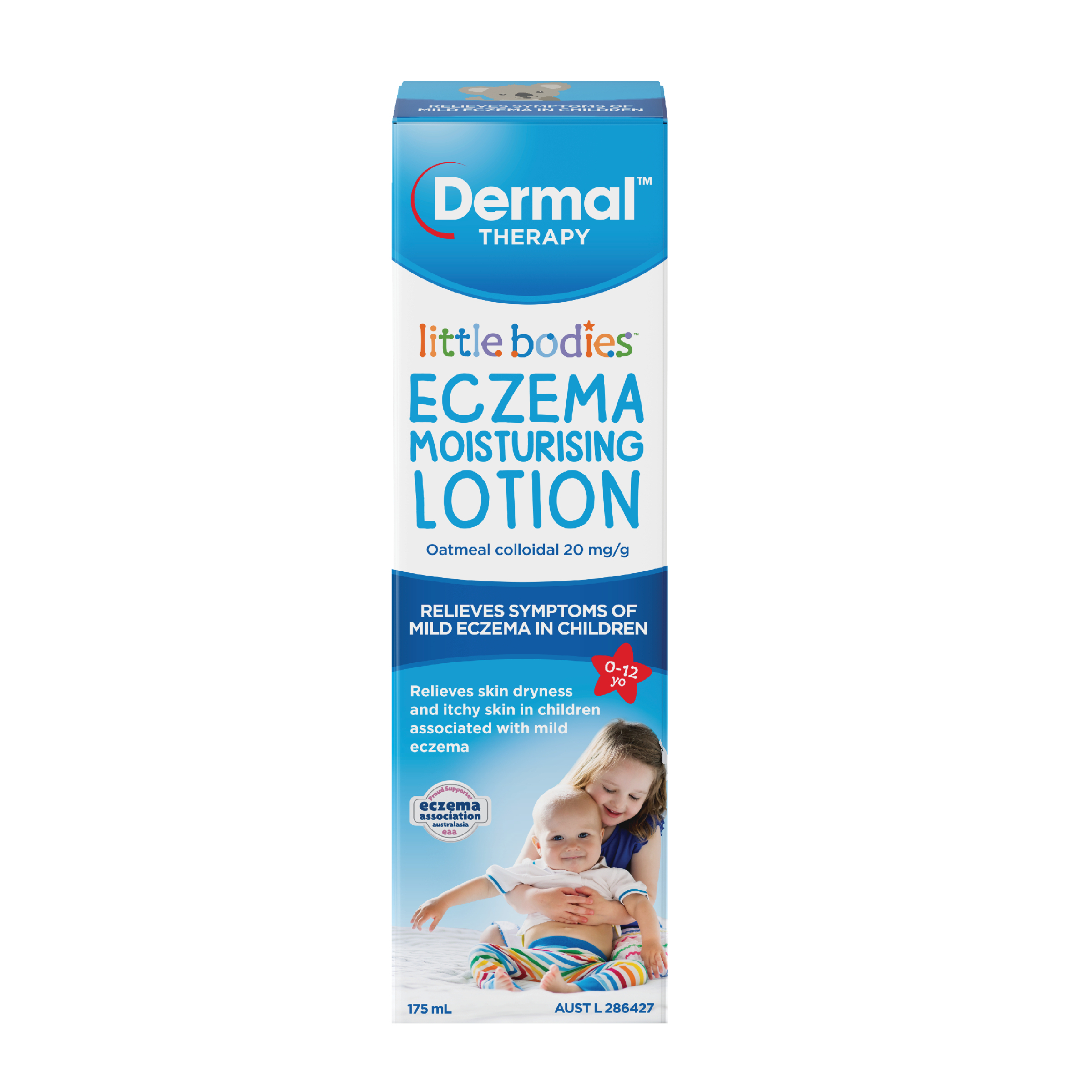Dermal Therapy Little Bodies Eczema Moisturising Lotion Tube 175ml - Image 1